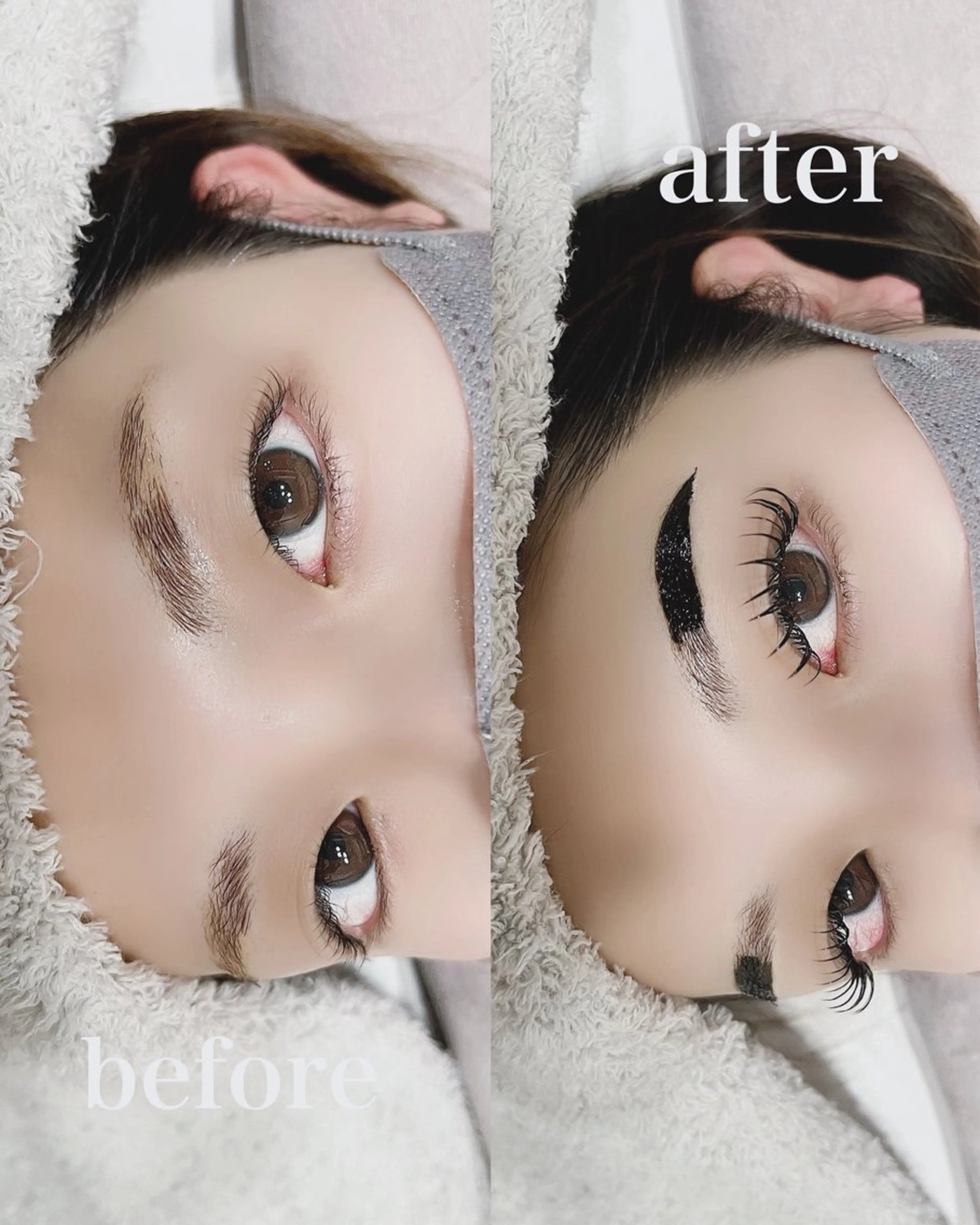 マツエク・マツパ フラットラッシュ 【自分史上いちばん 可愛い目元へ】のマツエク・マツパデザイン