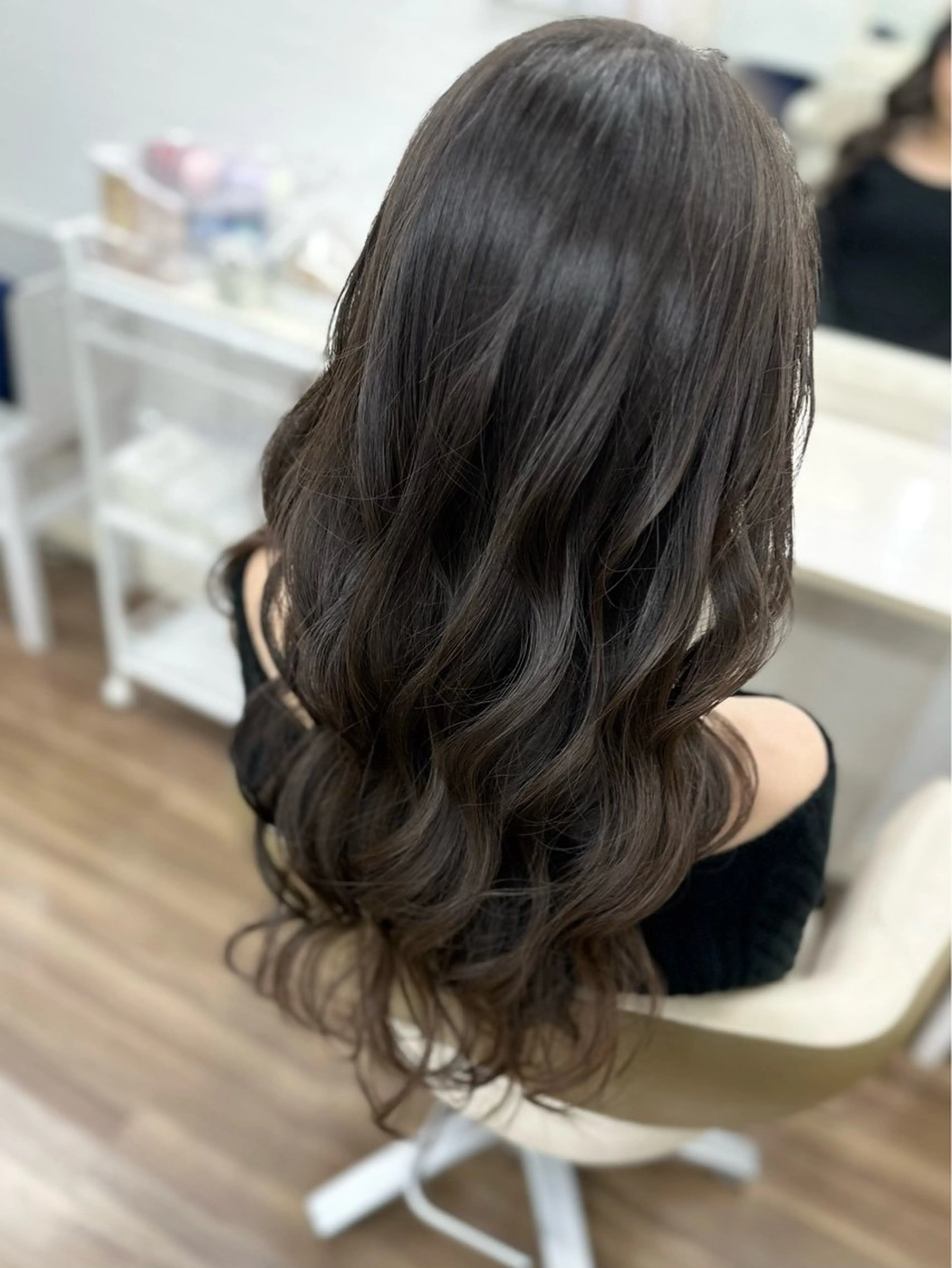 ロング ヨシンモリ GLOSS♡ ヤマガミコウジのヘアスタイル