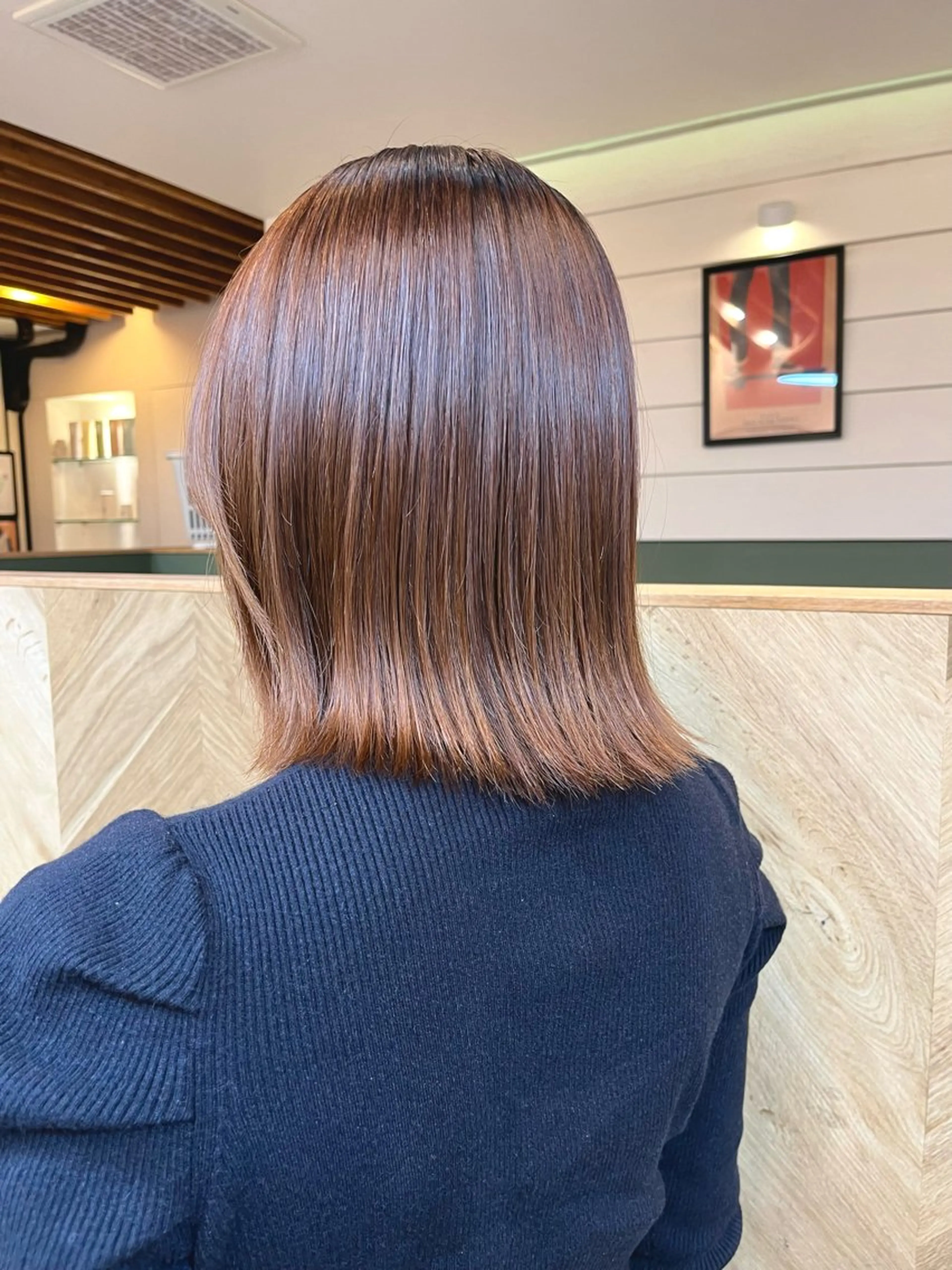 【ボブ】縮毛矯正/ 船橋駅5分/鈴木杏美のヘアスタイル