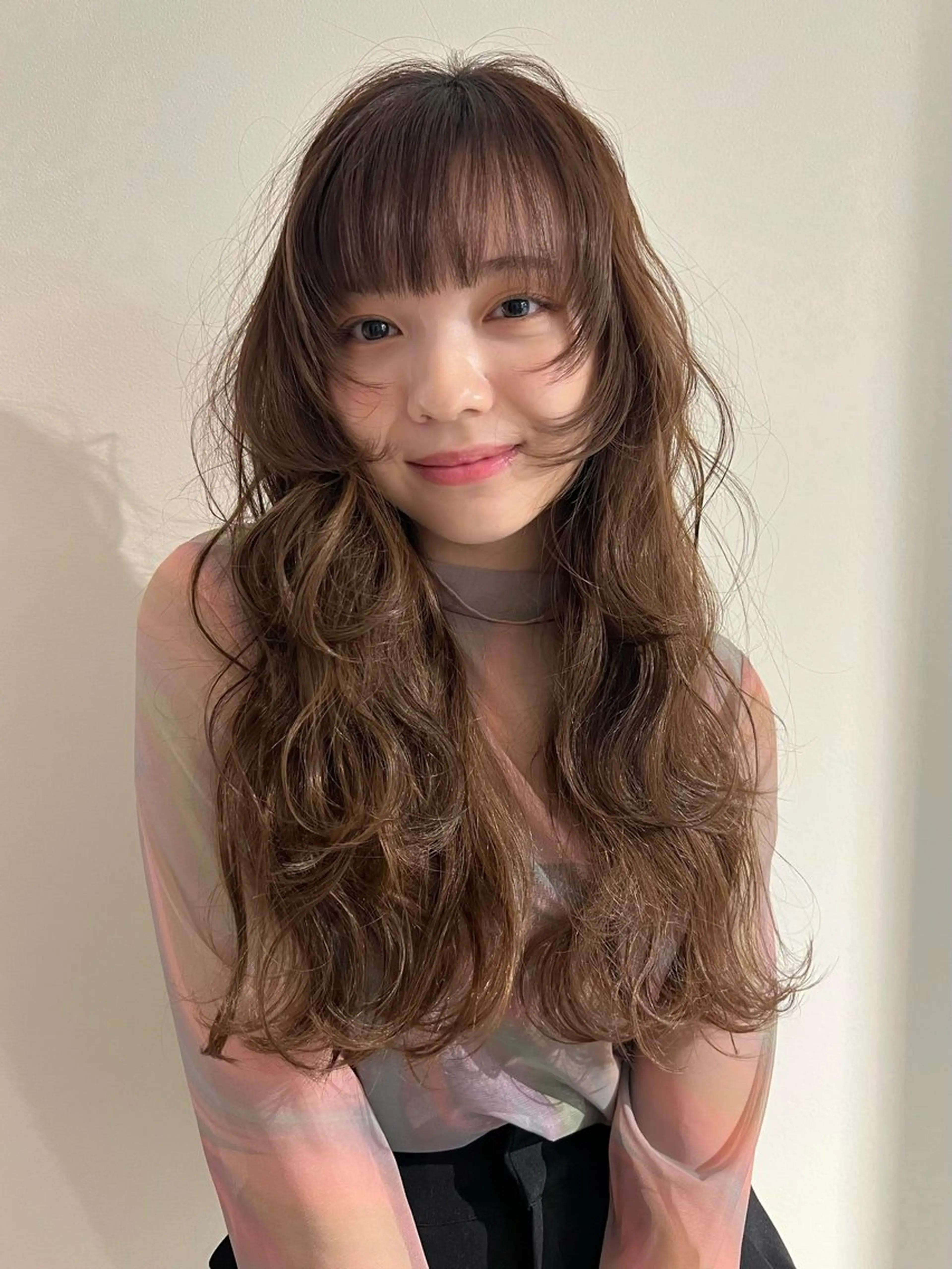 (ミニモ限定)🤍学割U24 似合わせカット＋潤い艶カラーの写真