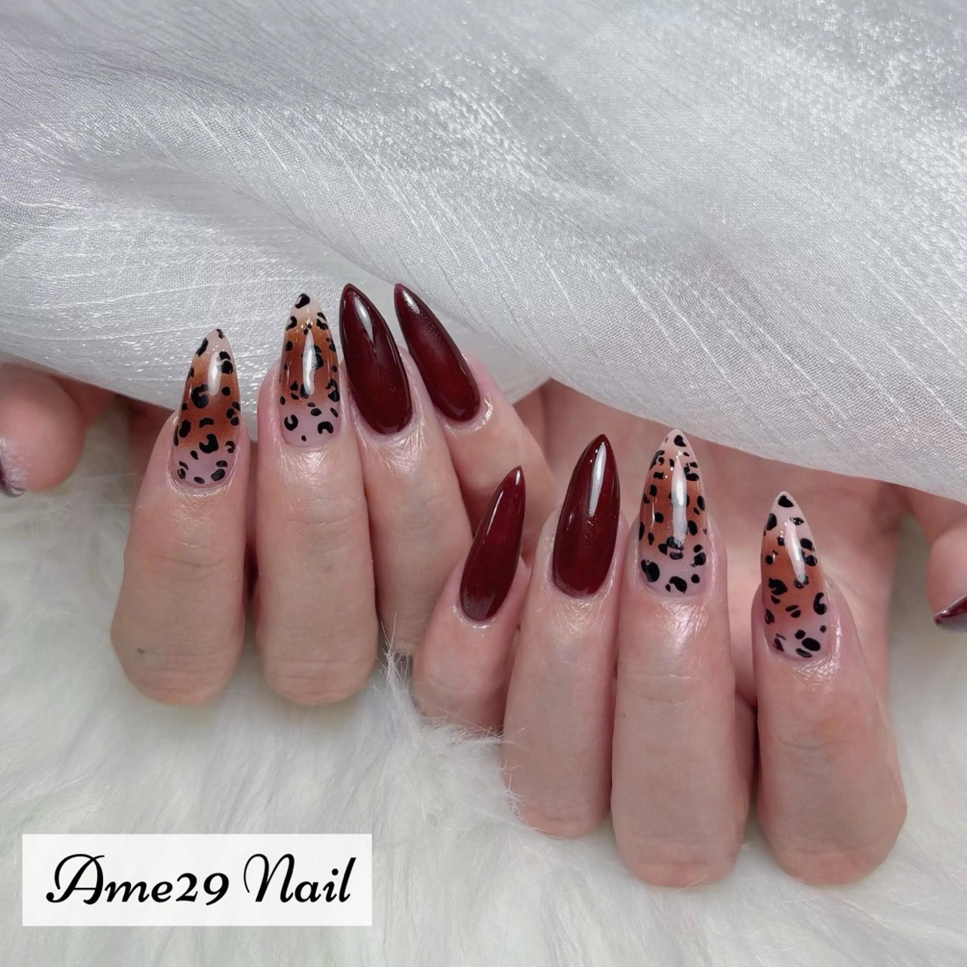 ネイル アートネイル スカルプネイル AME29 Nail ネイルサロンのネイルデザイン