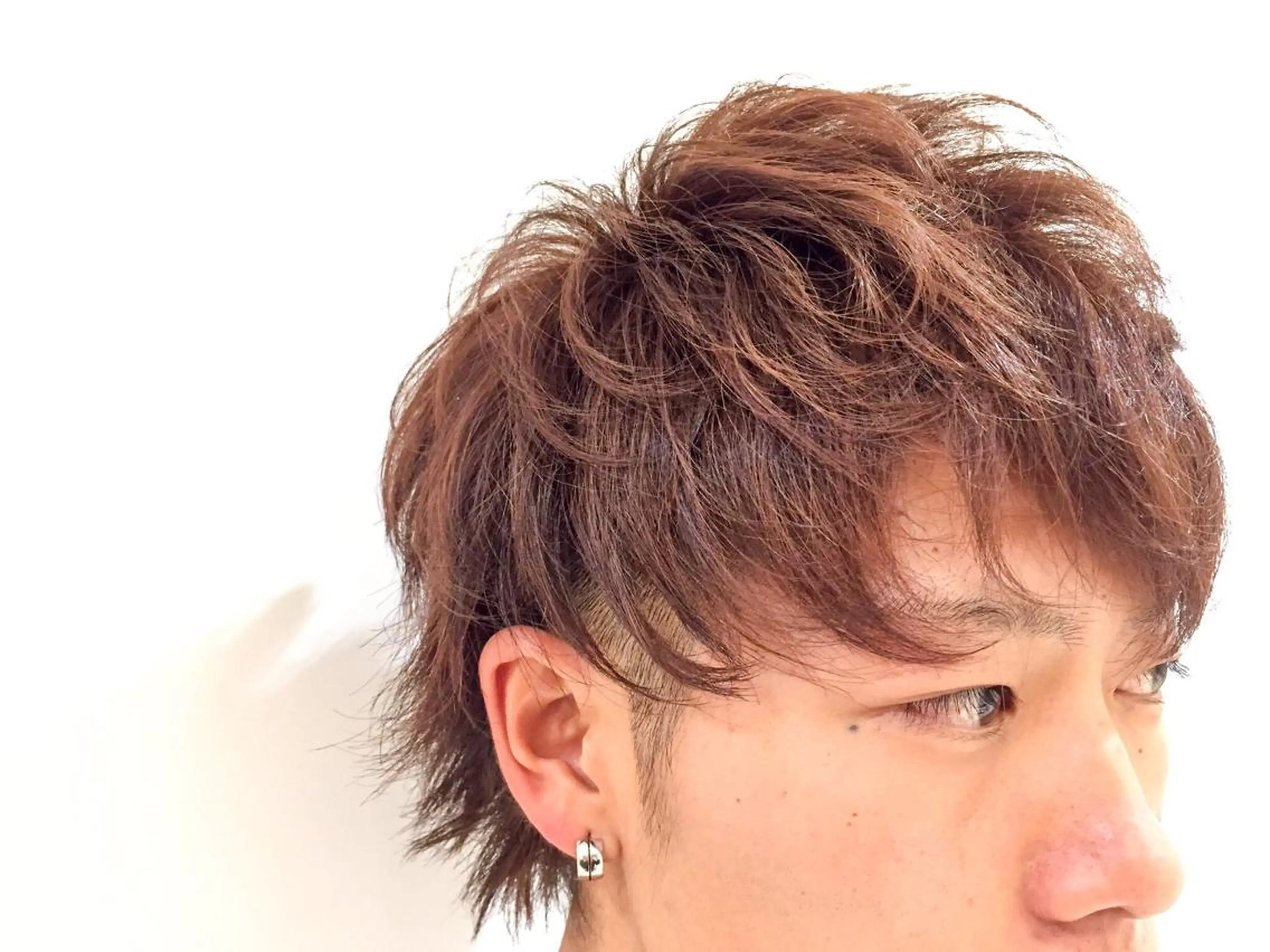 ショート カラー メンズ 髪質改善/茅ヶ崎 マツモト リョウのヘアスタイル