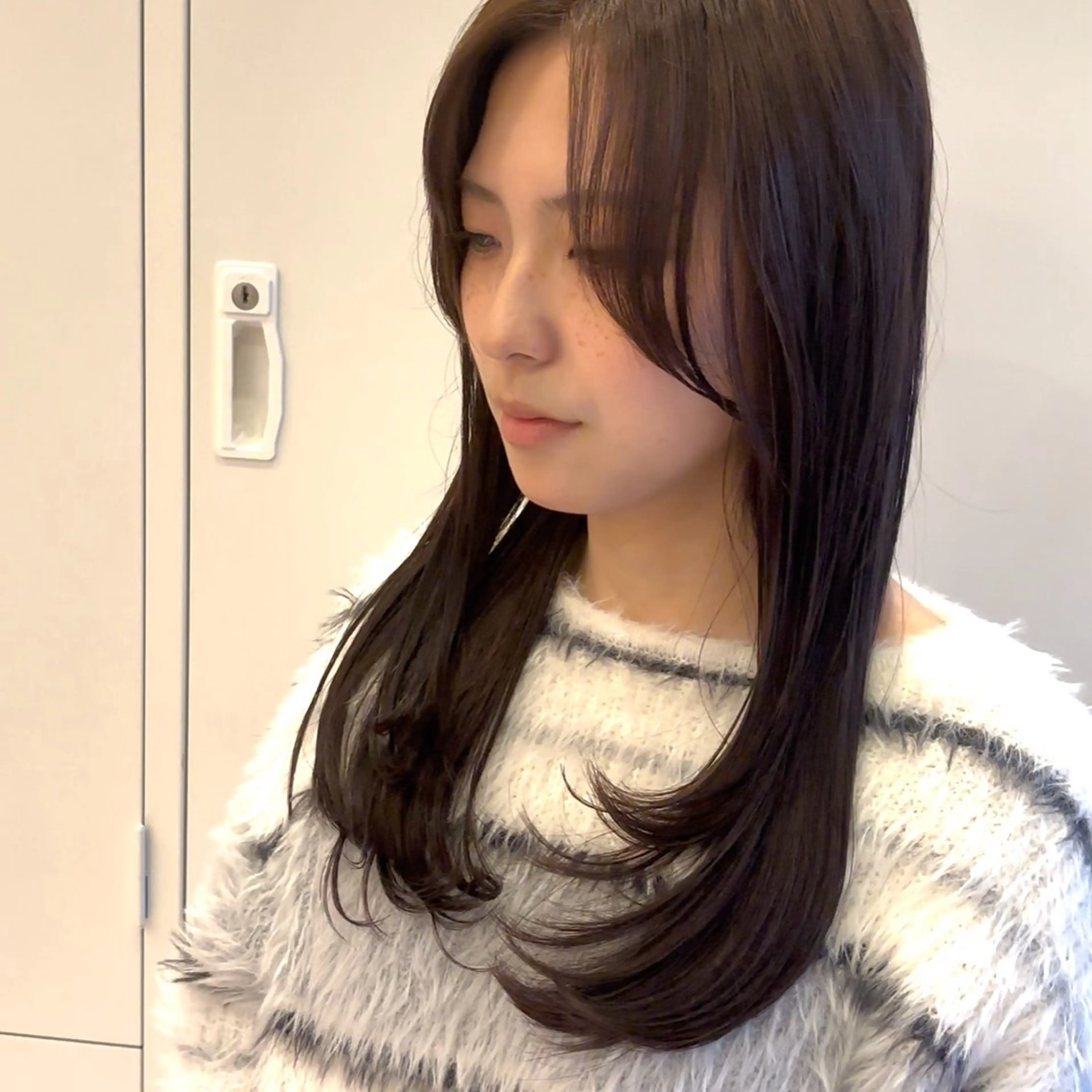 セミロング レイヤーカット レイヤー/ショート /Yutaのヘアスタイル