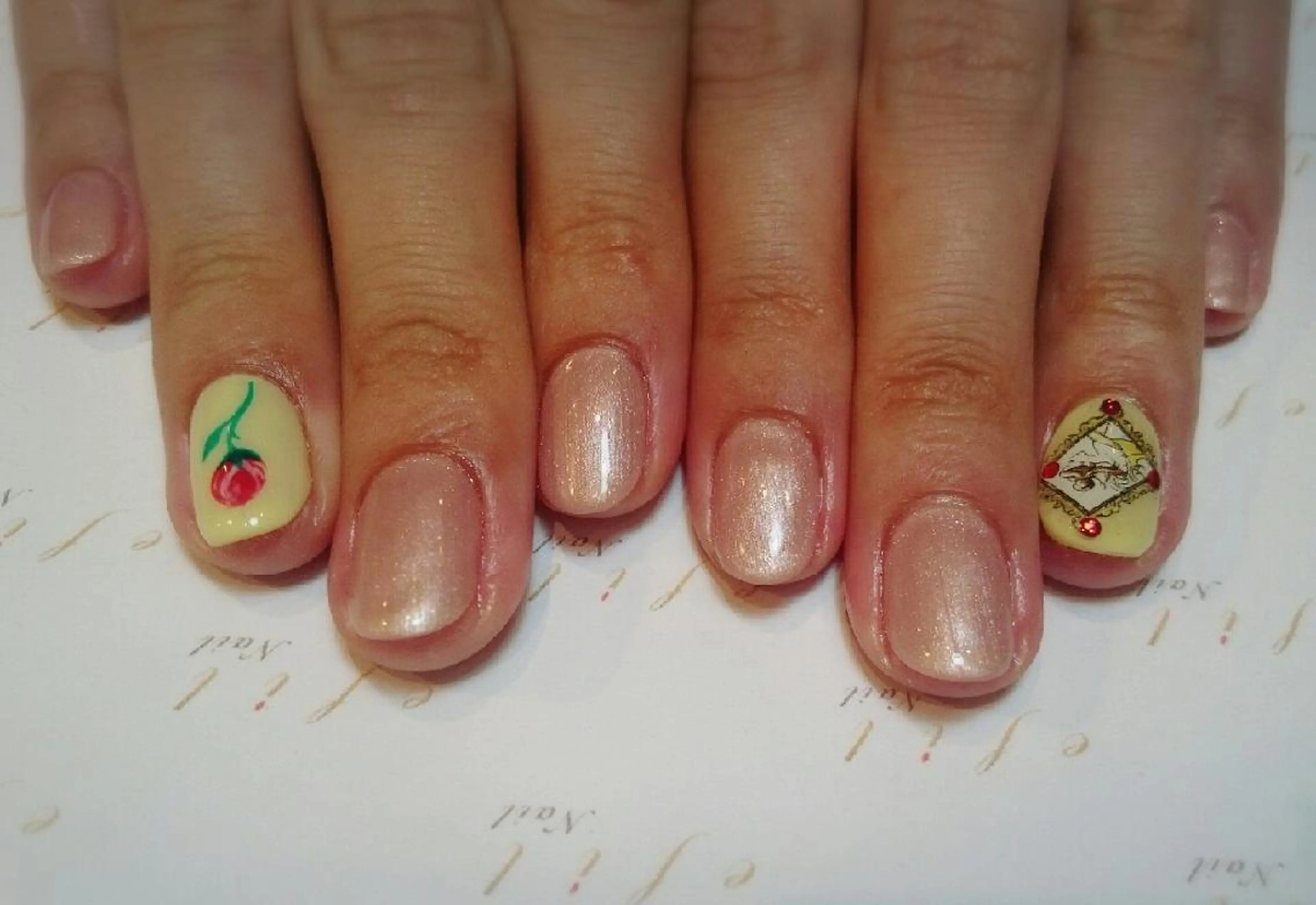 ネイル アートネイル みー shakushiroのネイルデザイン