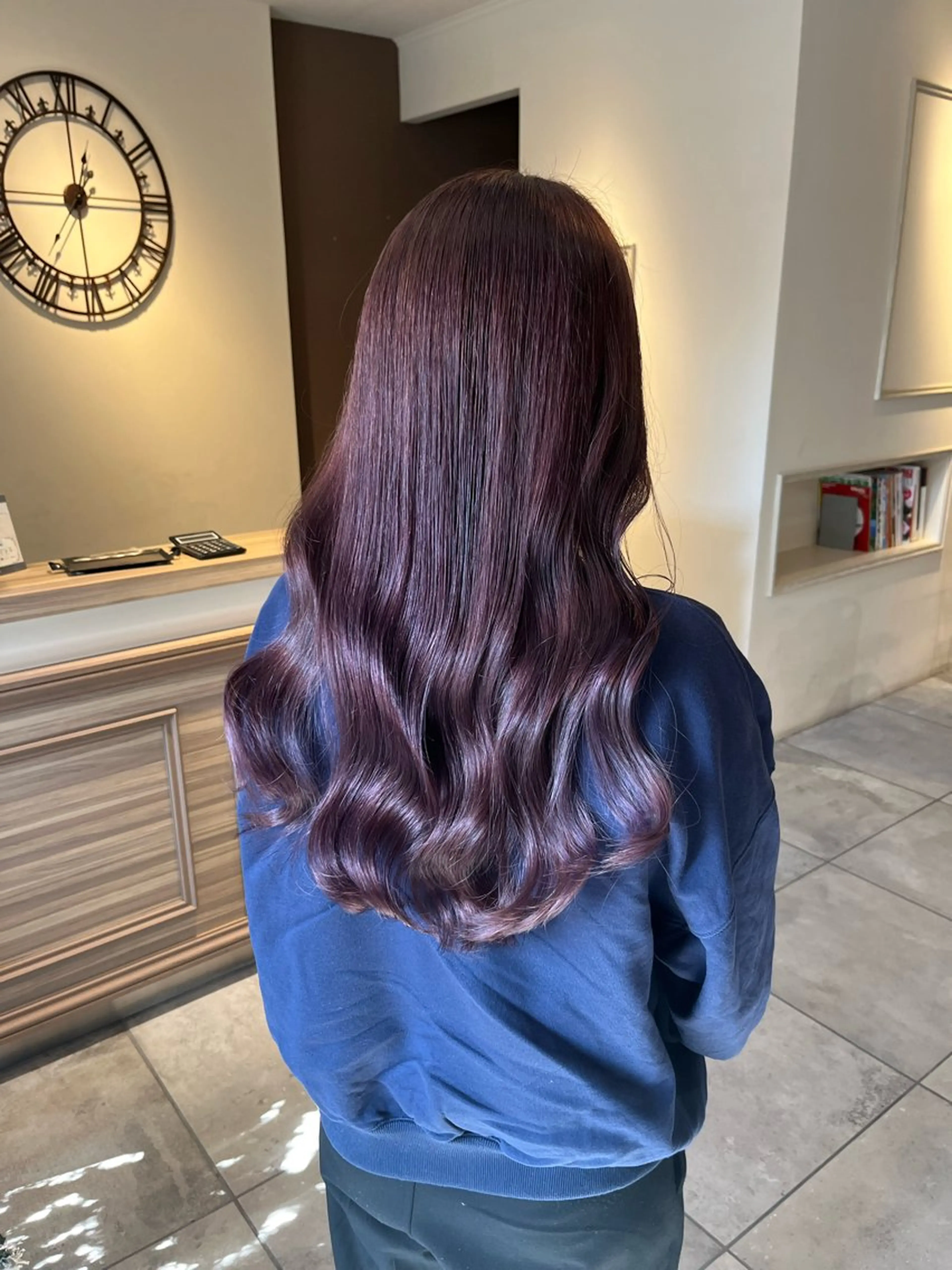 ロング カラー ヘアカラー トリートメント 川越 輝梨奈のヘアスタイル