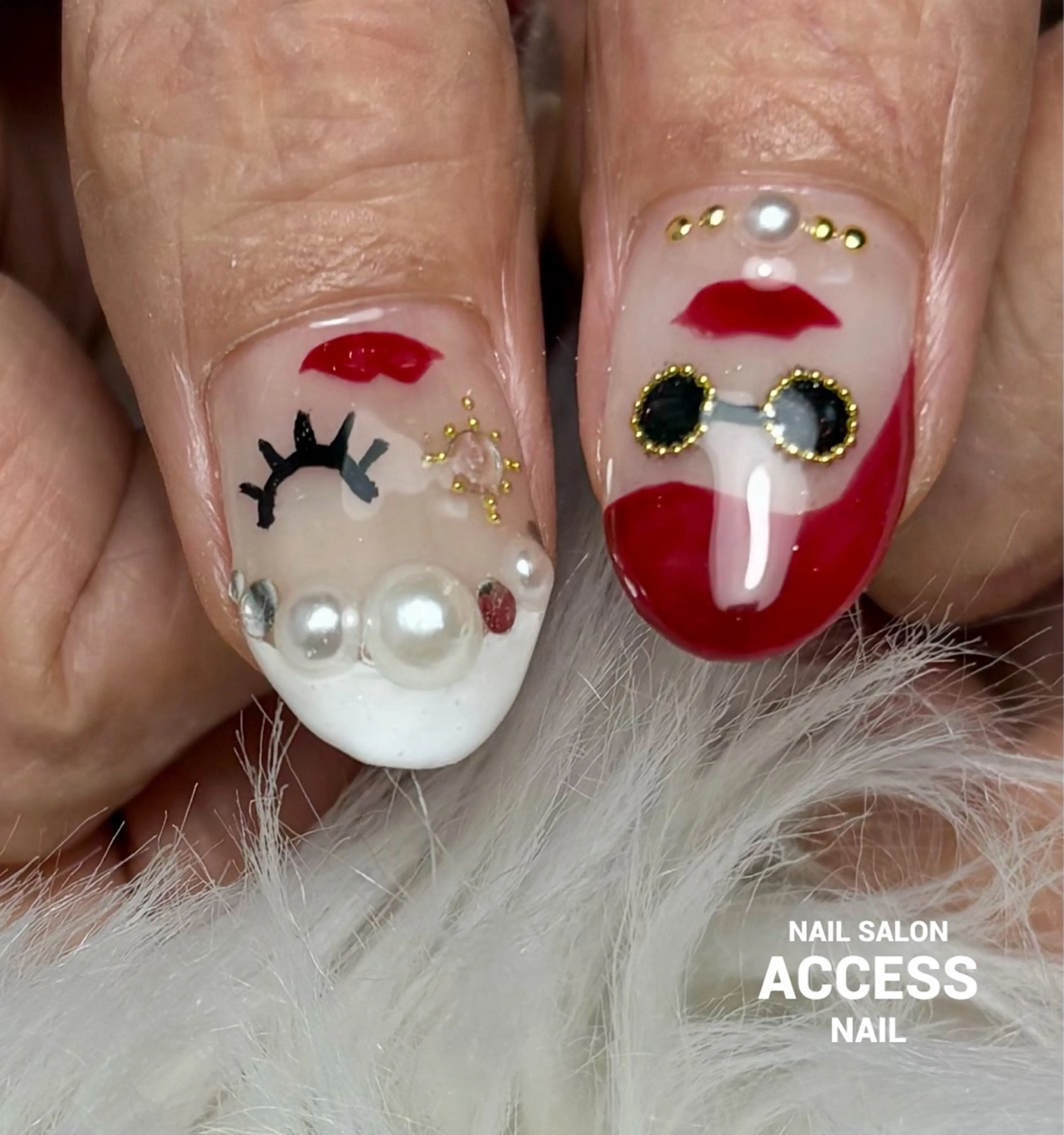 ネイル access nailのネイルデザイン