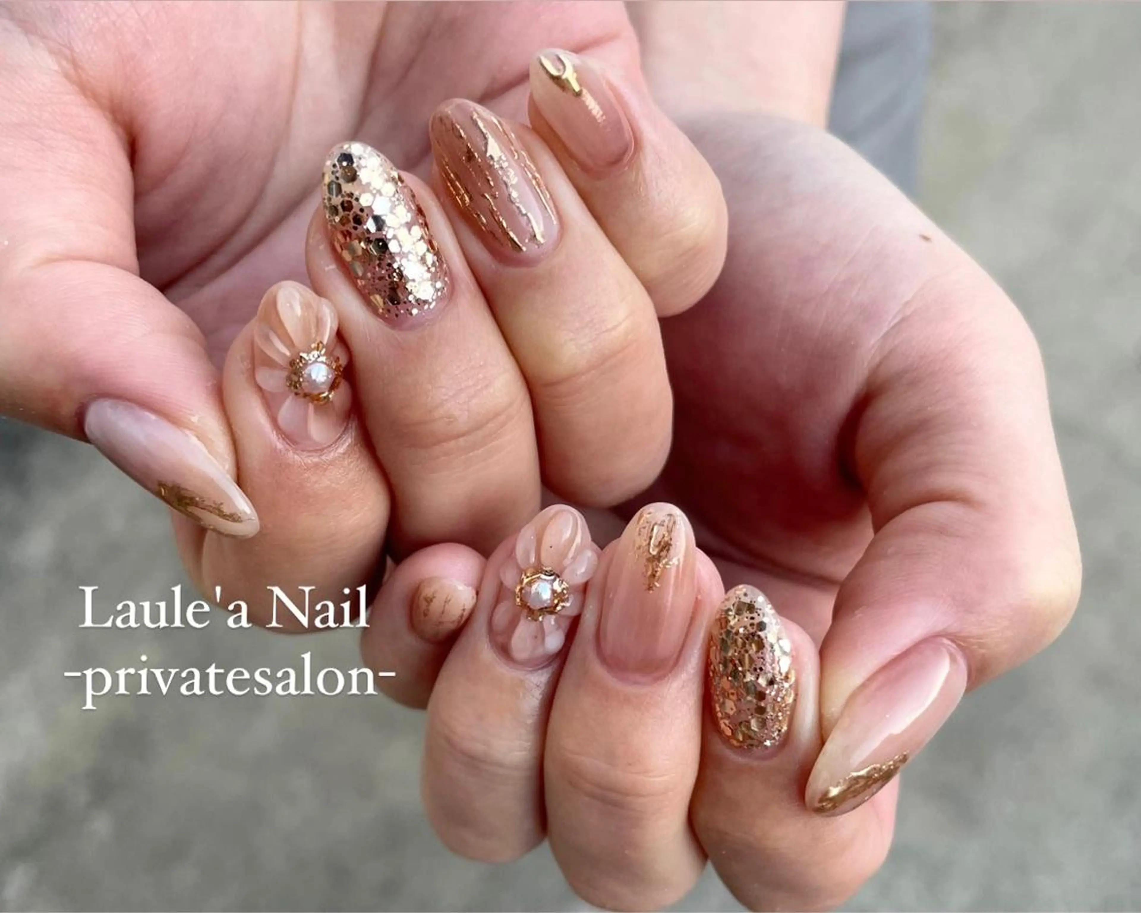 ミディアム ReAnc所属・ReAnc レアンシのネイルデザイン