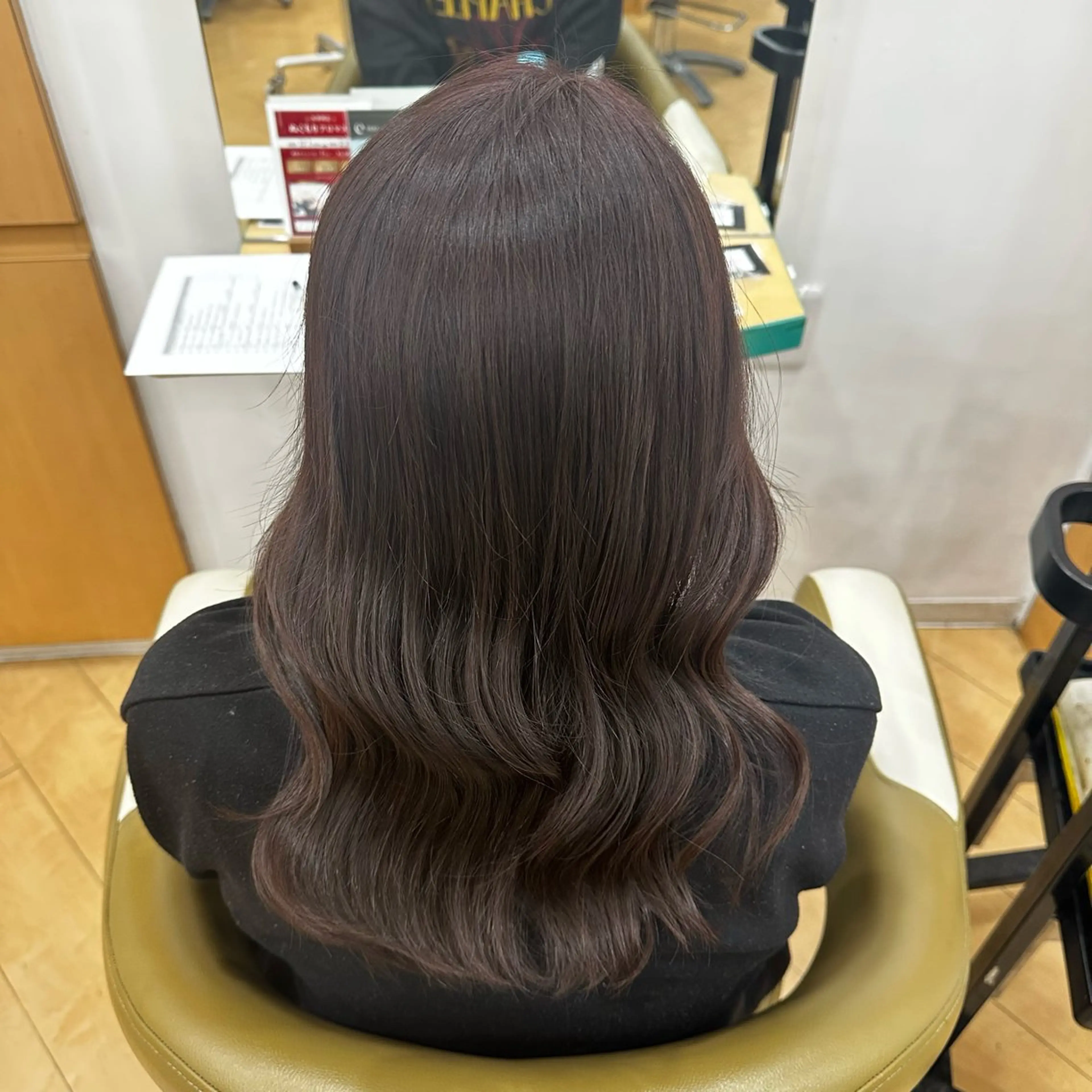 ミディアム ピンクブラウン カラーモデル募集中 🐾🧸佐々木優🧸のヘアスタイル