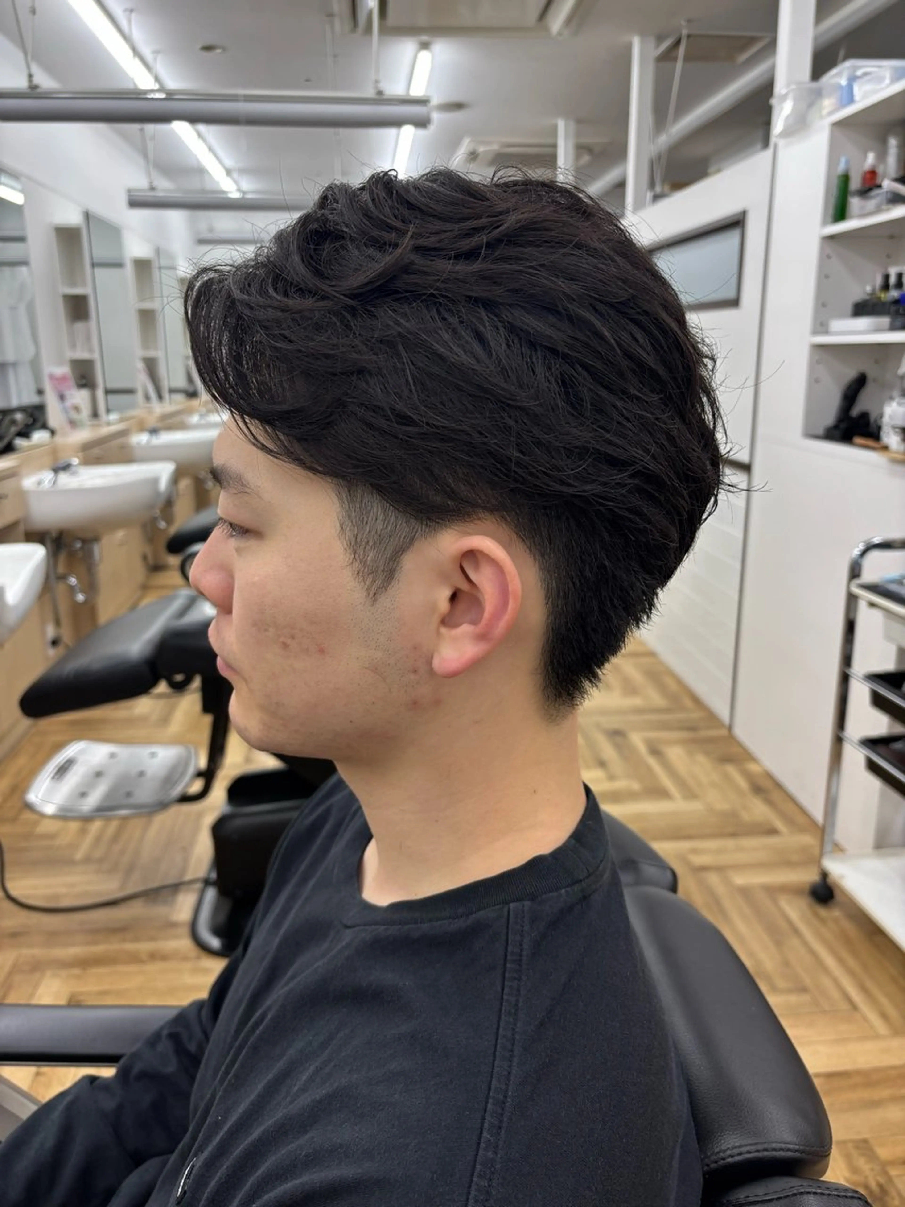 ミディアム メンズ 松澤 侑哉のヘアスタイル