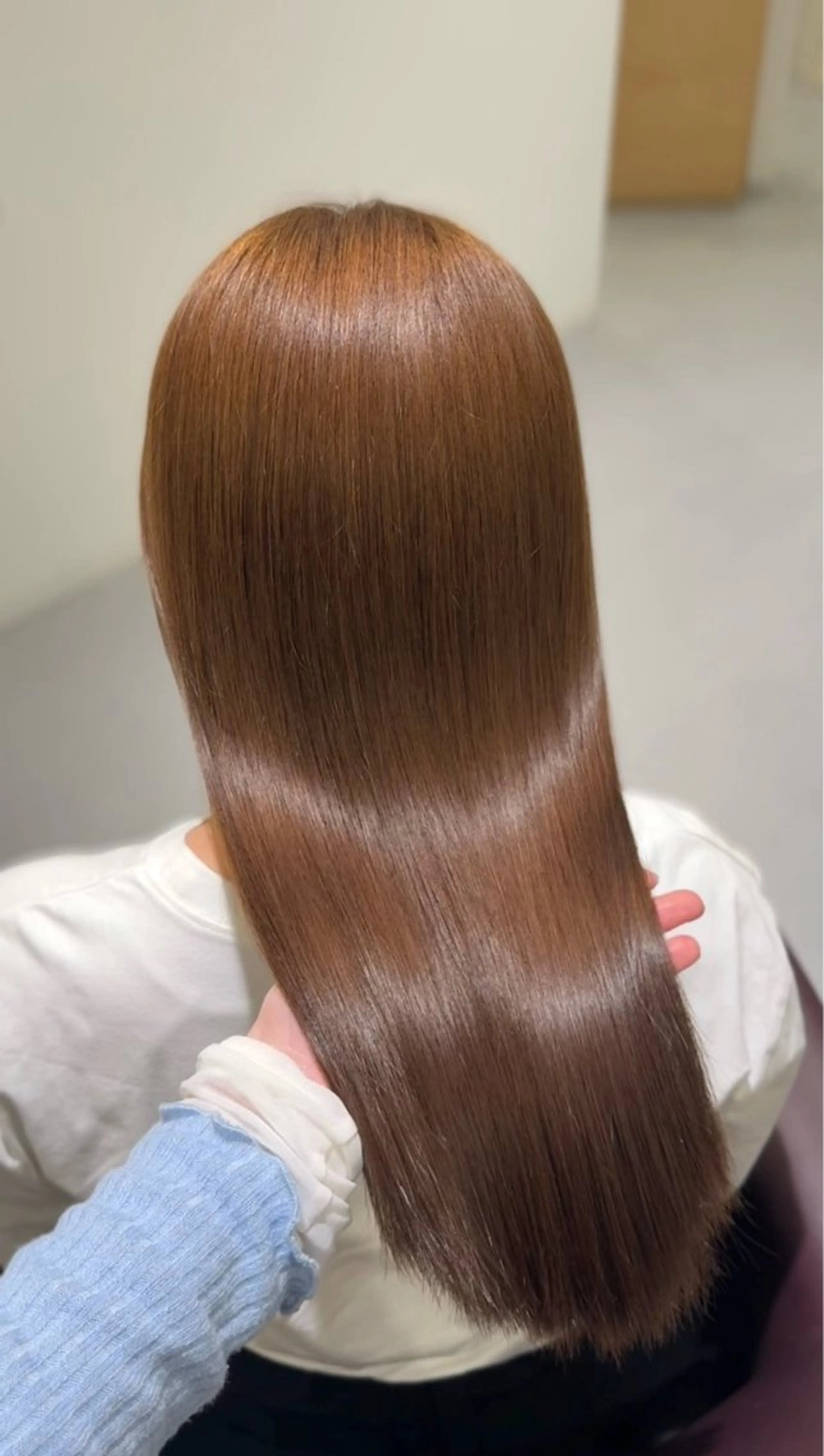 ロング ヘアカラー ️🫧透明感カラー& 髪質改善🎀いさきのヘアスタイル