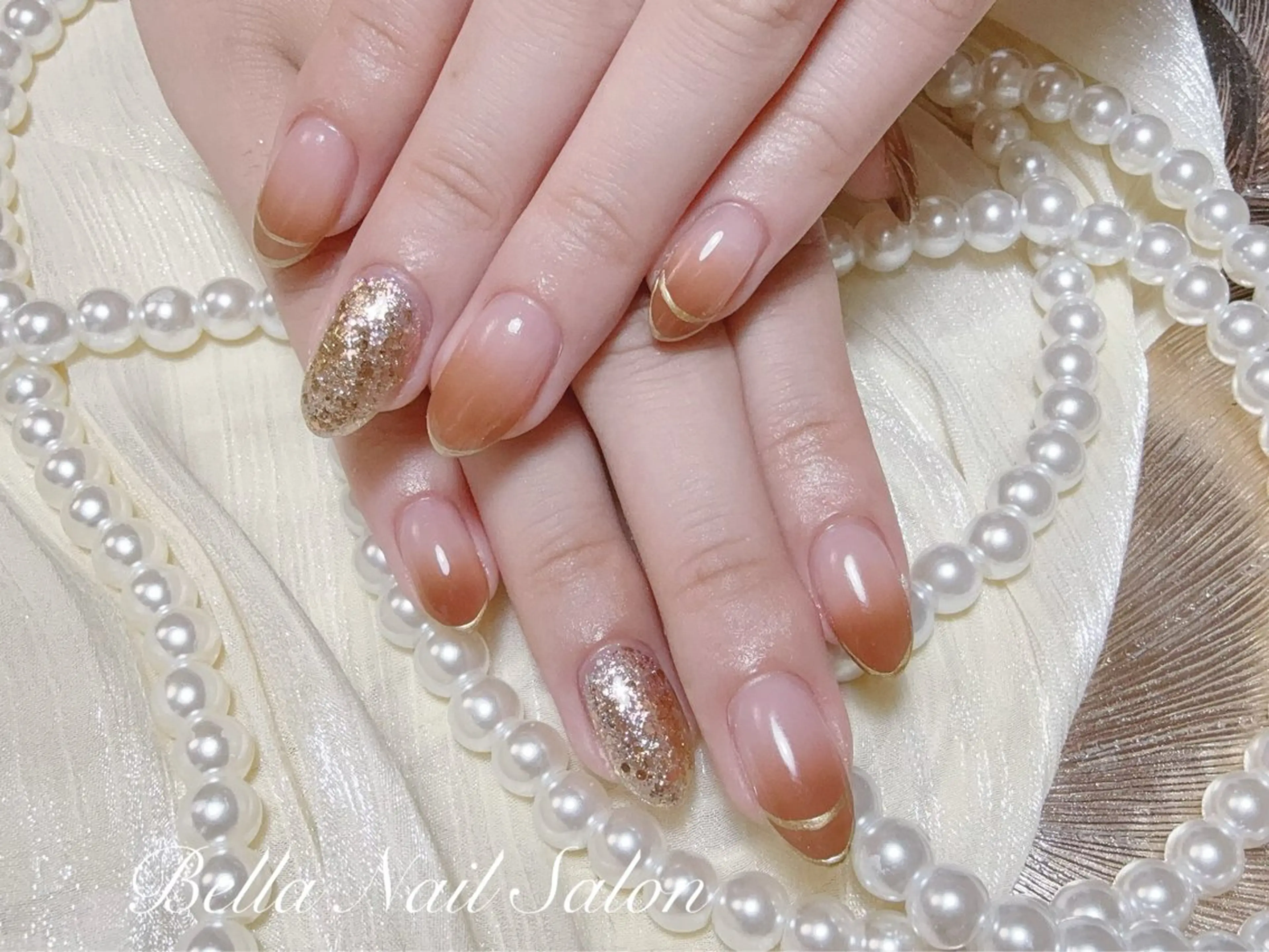 ネイル ハンドネイル Bella Nail Salonパラジェルのネイルデザイン