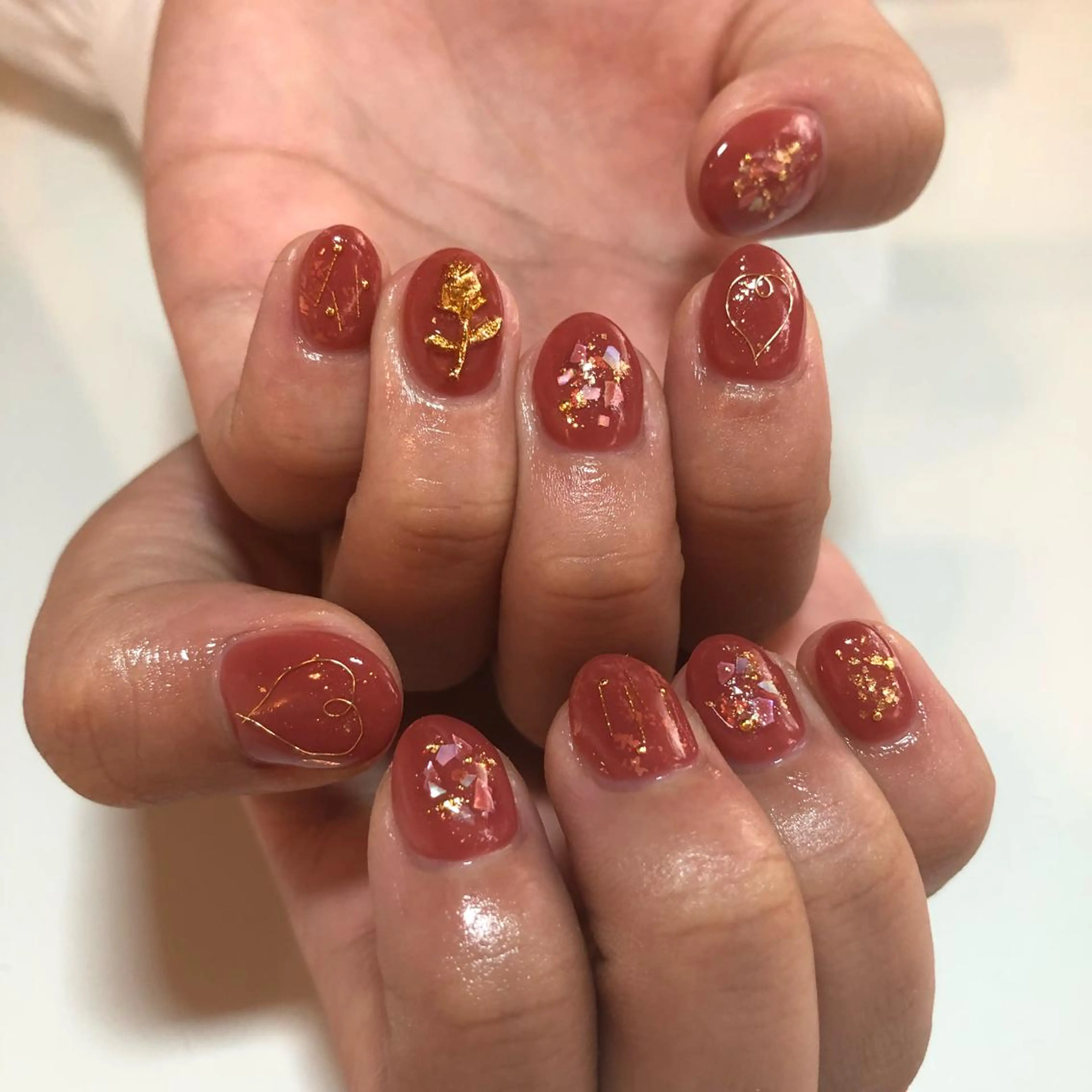 ネイル ニュアンスネイル g-up nail所属・米田 律子のネイルデザイン