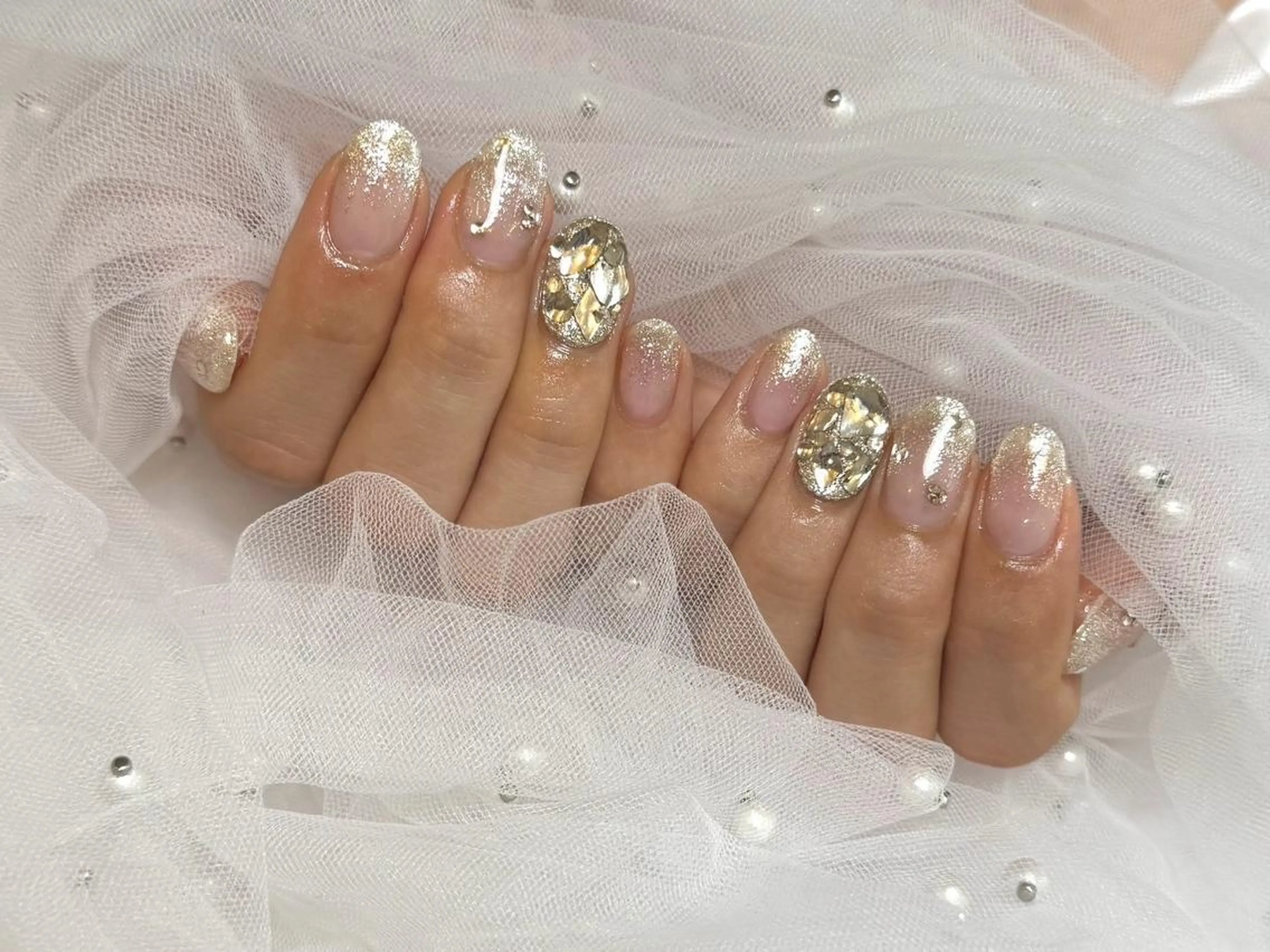 ネイル 持ち込み peTiT ✨️ yuzuki💞🫧のネイルデザイン