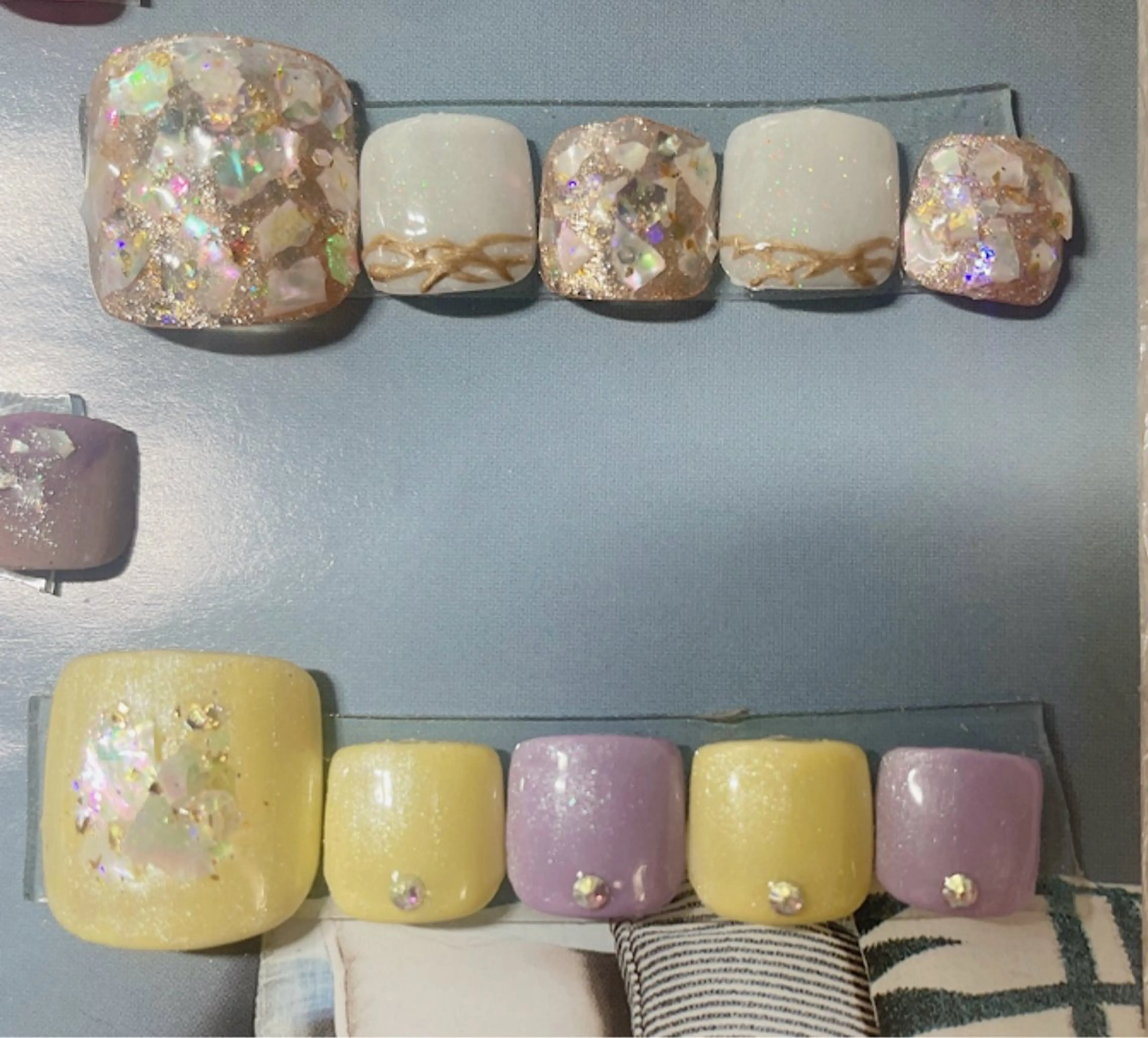 ネイル アートネイル フットネイル ゴージャス Nakao Hitomiのネイルデザイン