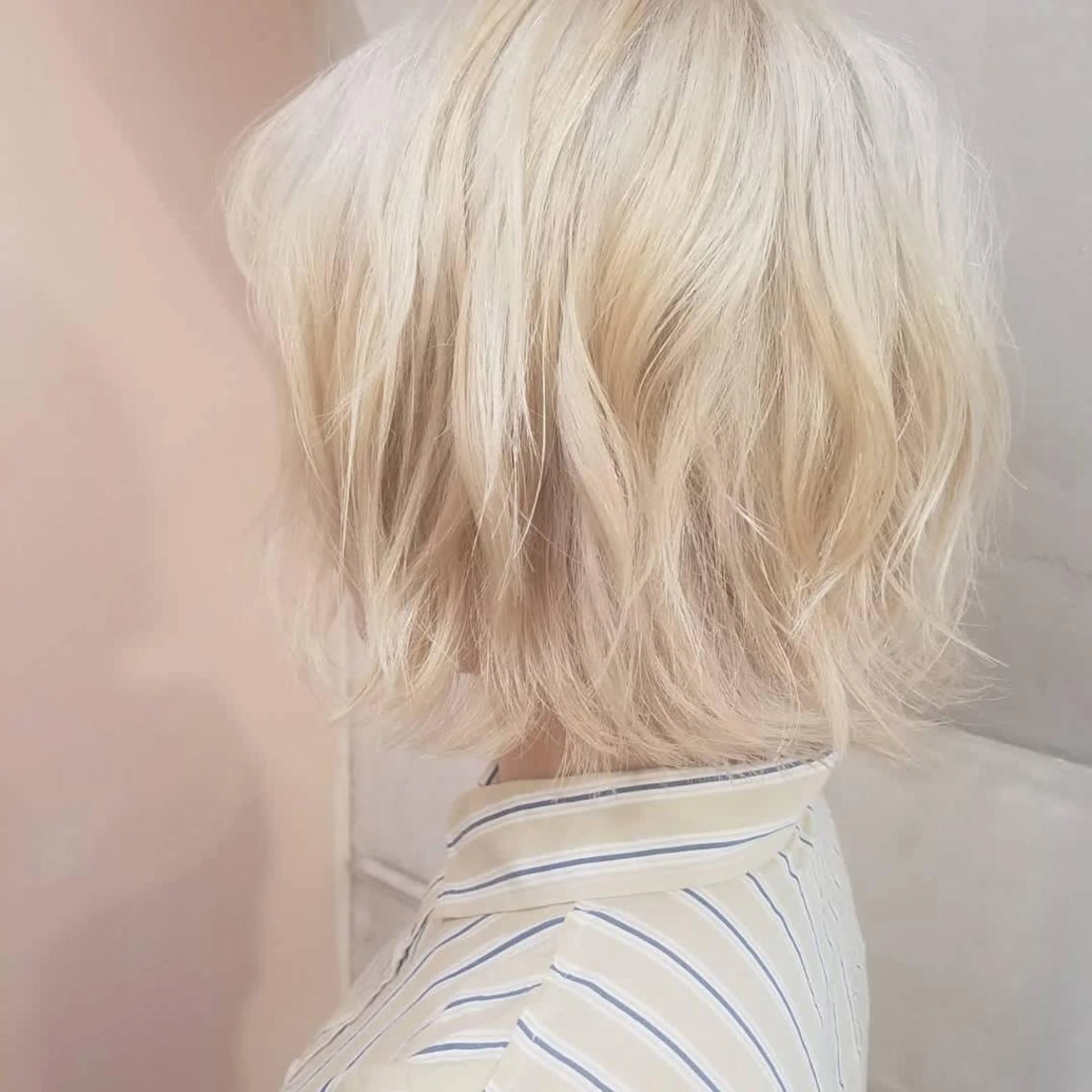 ミディアム カラー バレイヤージュ ブリーチ ケアブリーチ ダブルカラー ハイライトカラー welring hair salon所属・welring hair salonのヘアスタイル