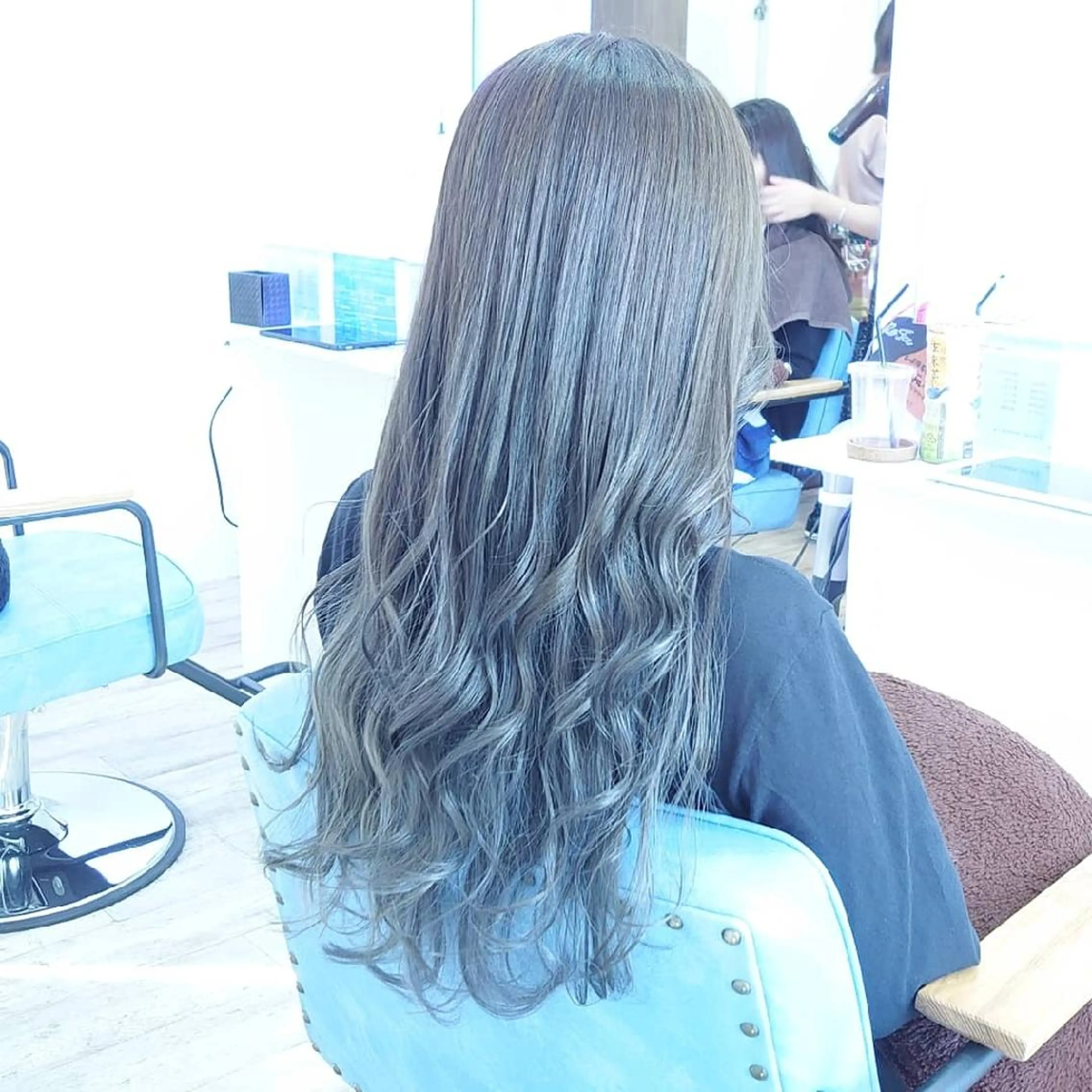 ロング カラー ヘアアレンジ カット ヘアカラー 小林 伸行のヘアスタイル