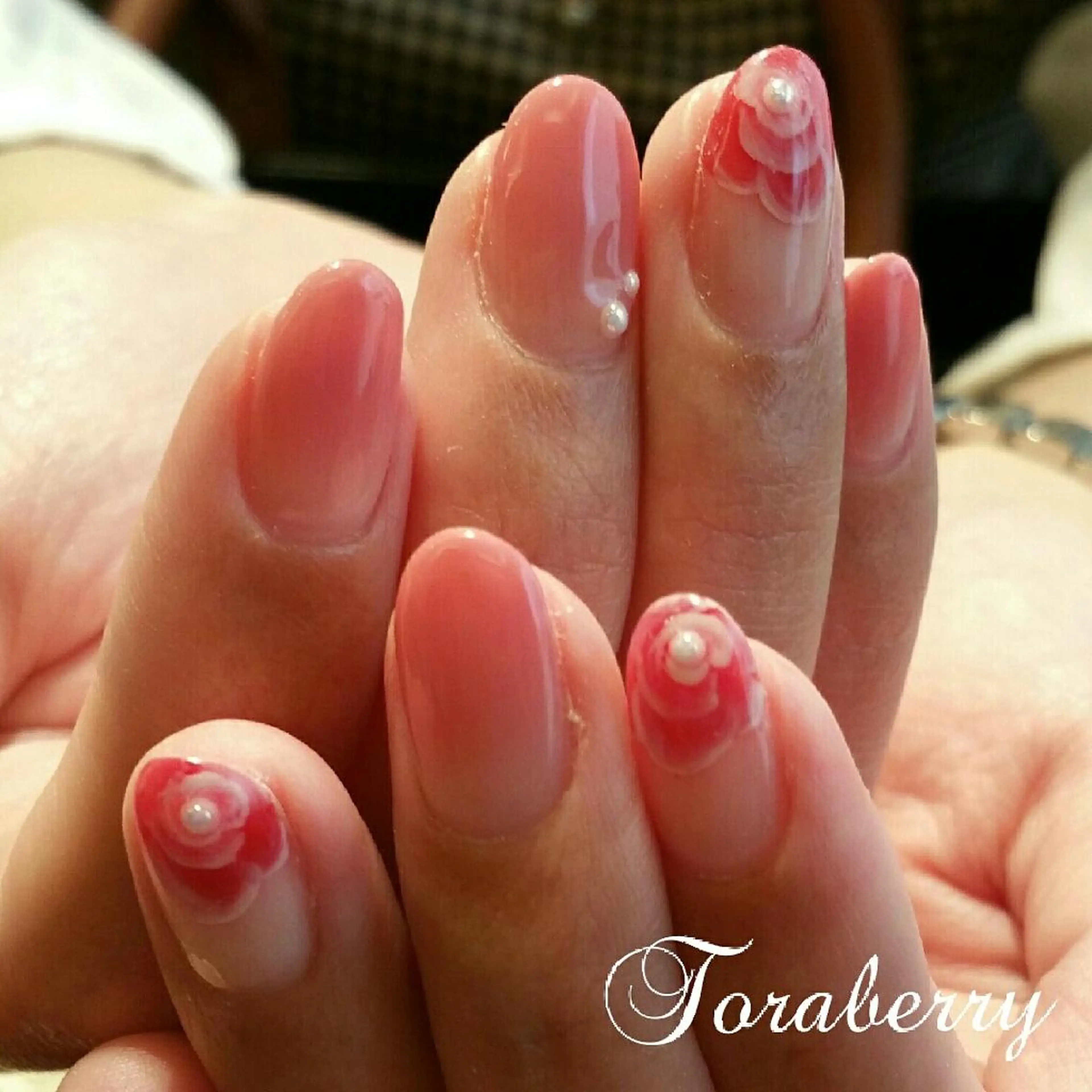 ネイル フレンチネイル ネイリスト なつみのネイルデザイン