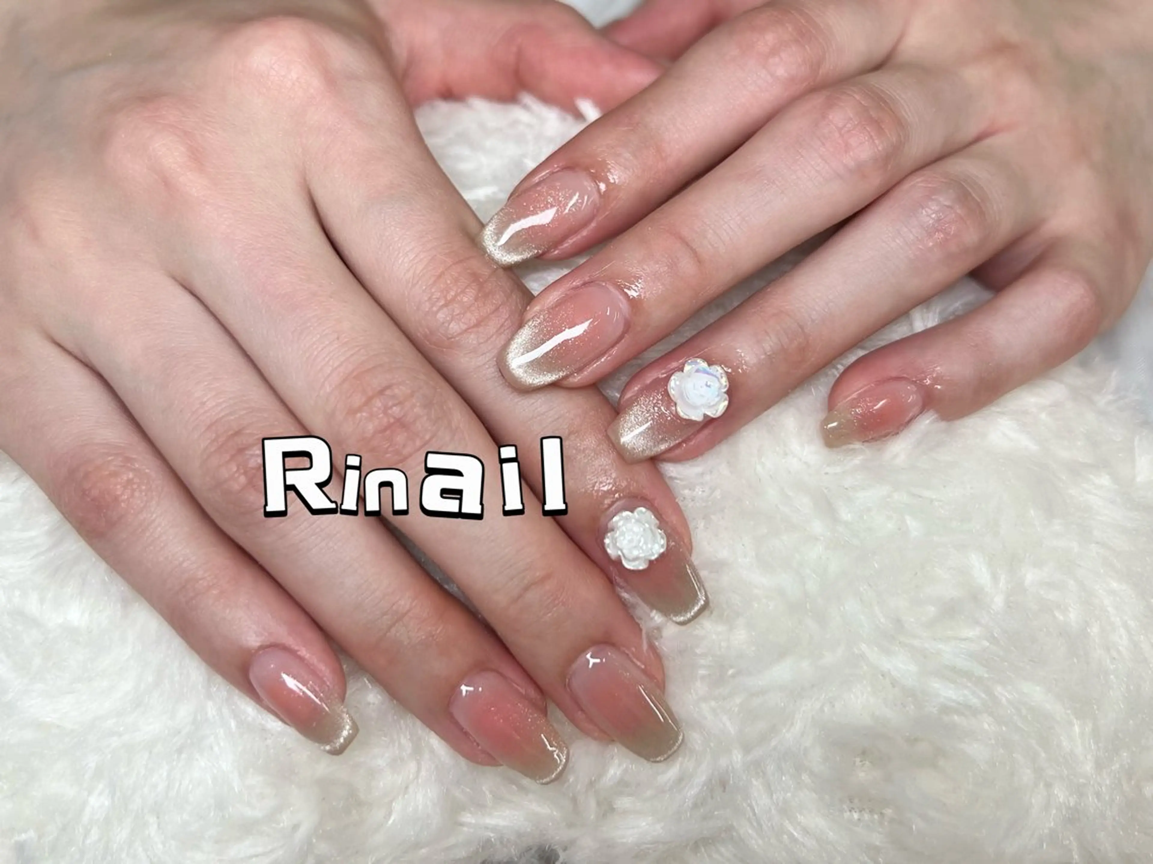 ネイル アートネイル チークネイル 長さ出し フラッシュネイル フットネイル ハンドネイル フットネイル ハンドケア YK Rinのネイルデザイン