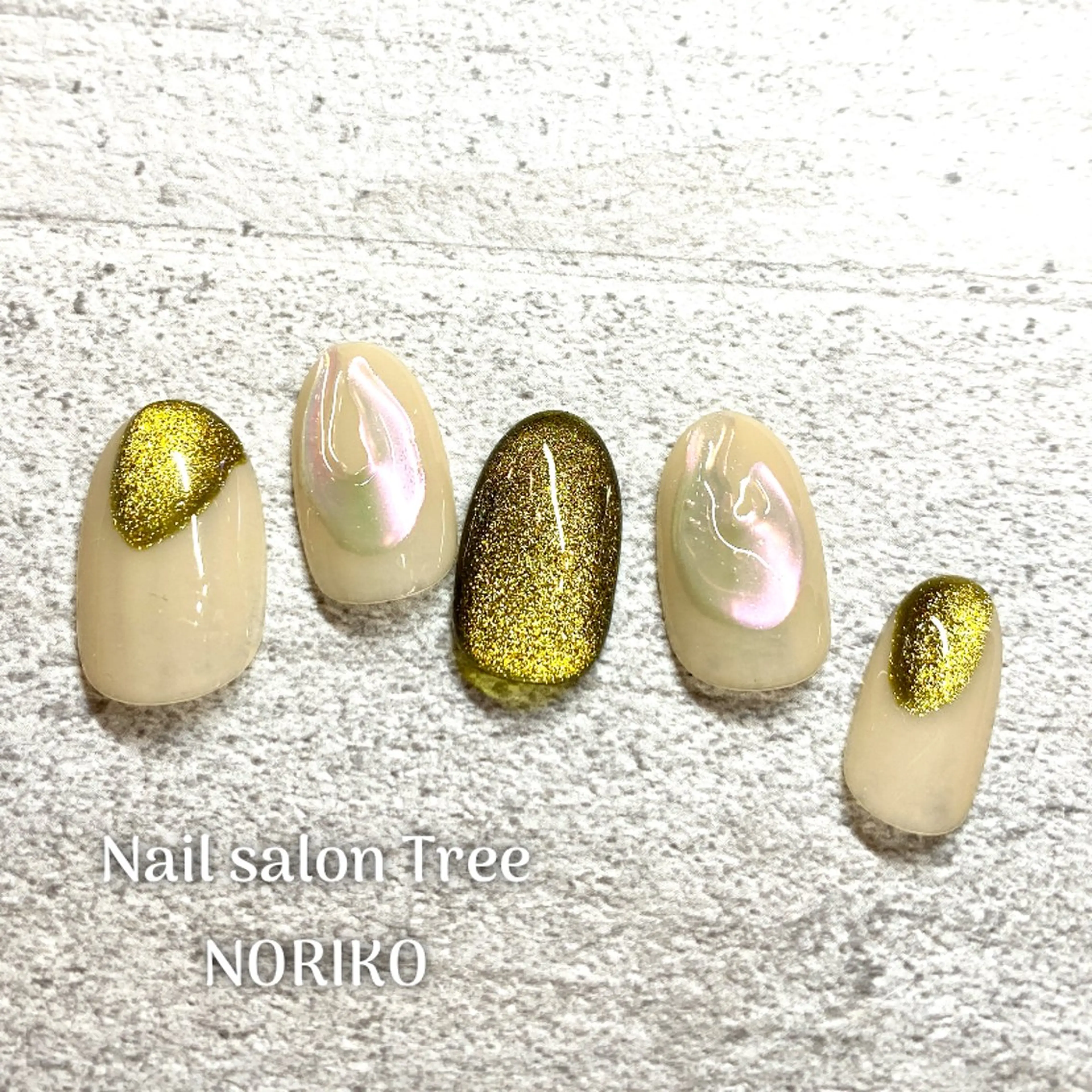 ネイル マグネットネイル Tree NORICO.のネイルデザイン