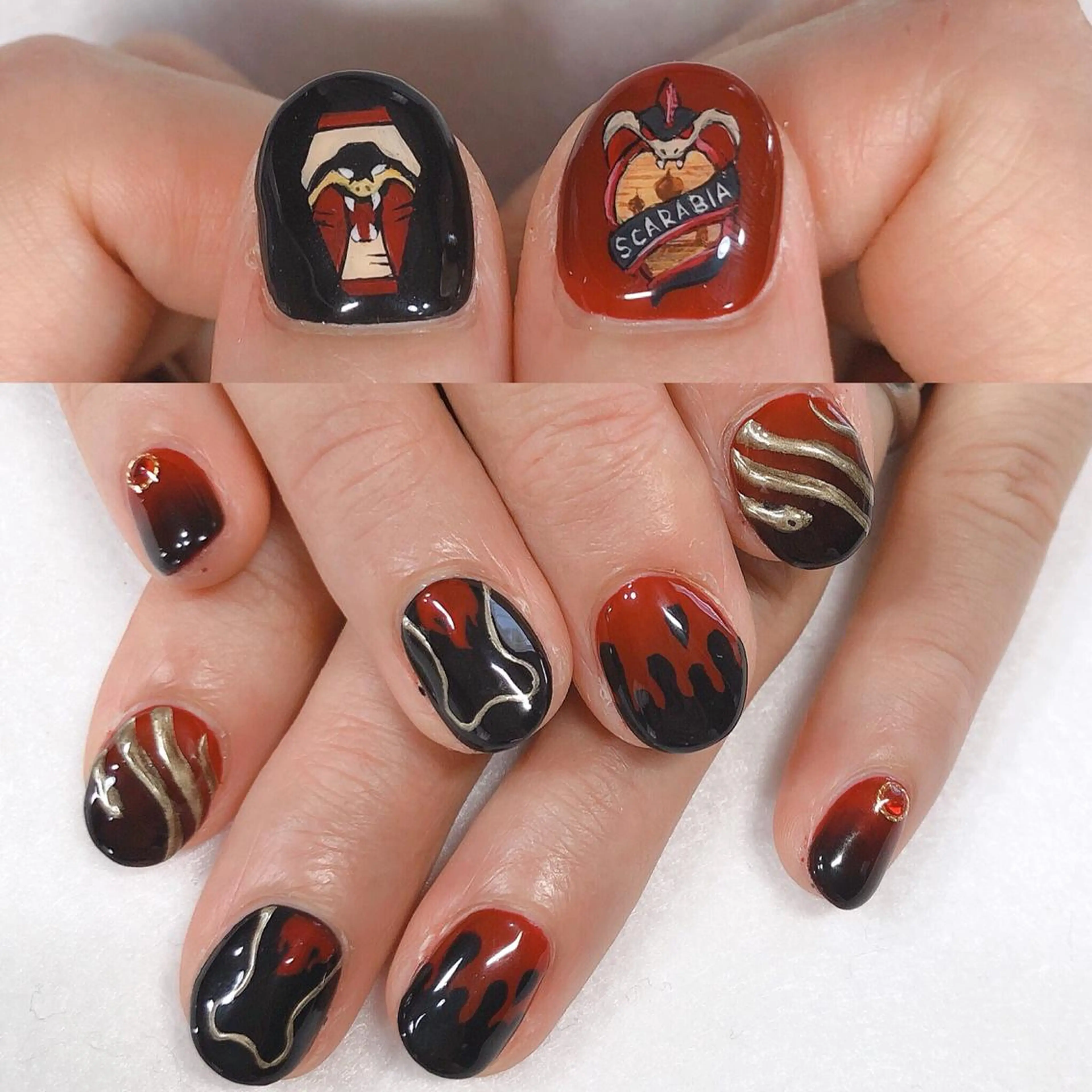 ネイル 東 千夏のネイルデザイン