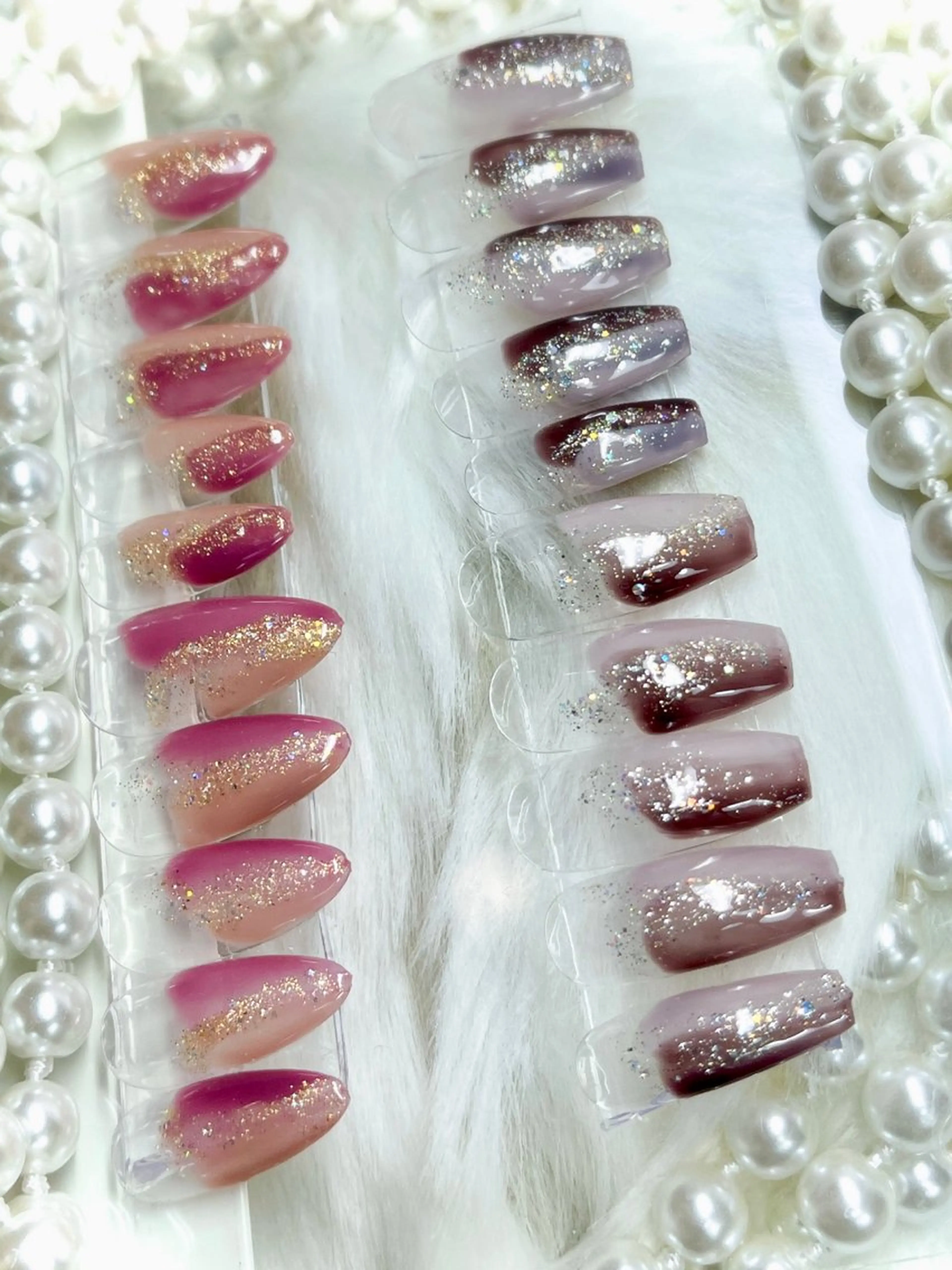 ネイル ニュアンスネイル ボガスティーズネイル 川崎店のネイルデザイン