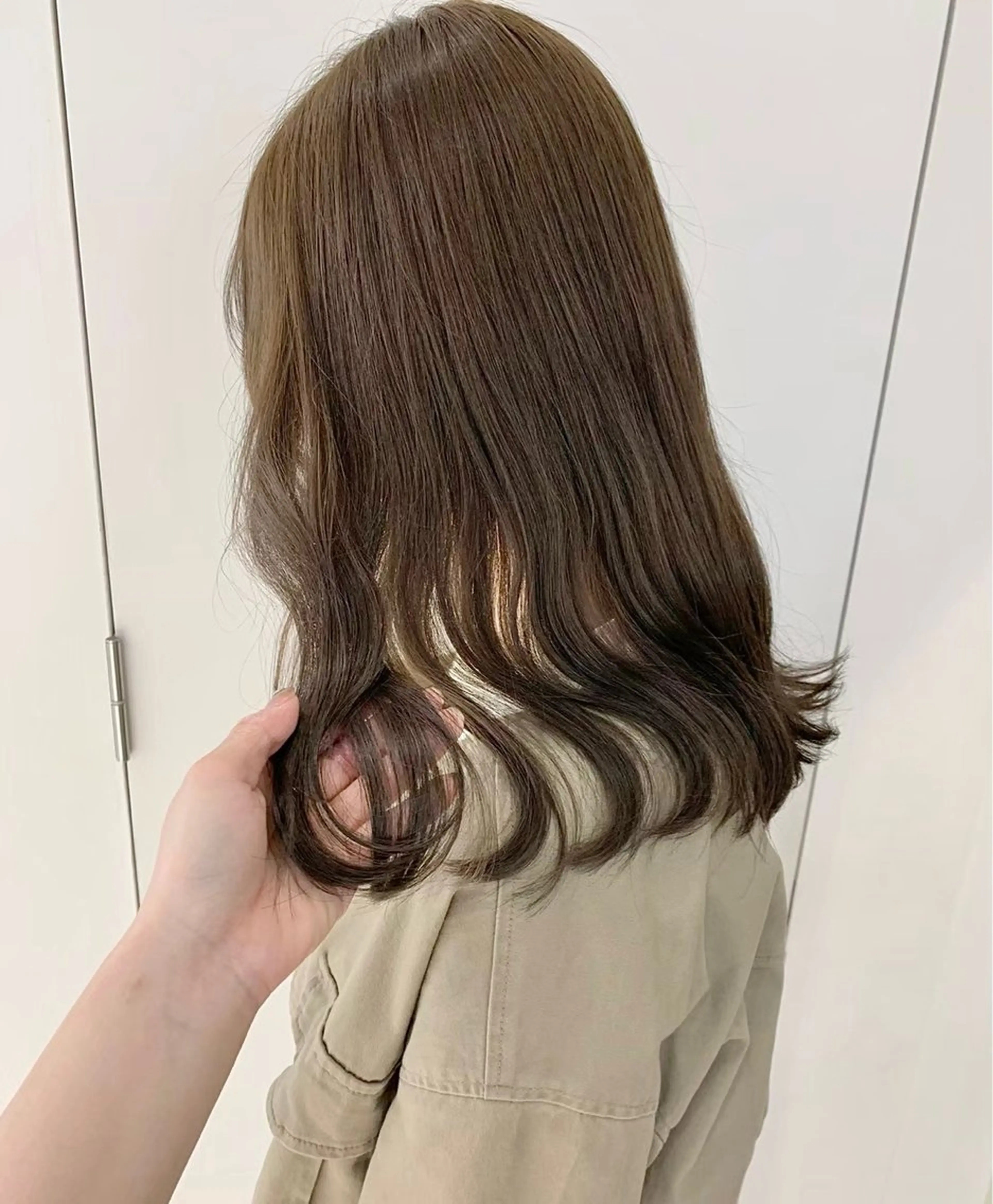 ミディアム カラー ParveMix￤ 大賀さつき🍨🤍のヘアスタイル