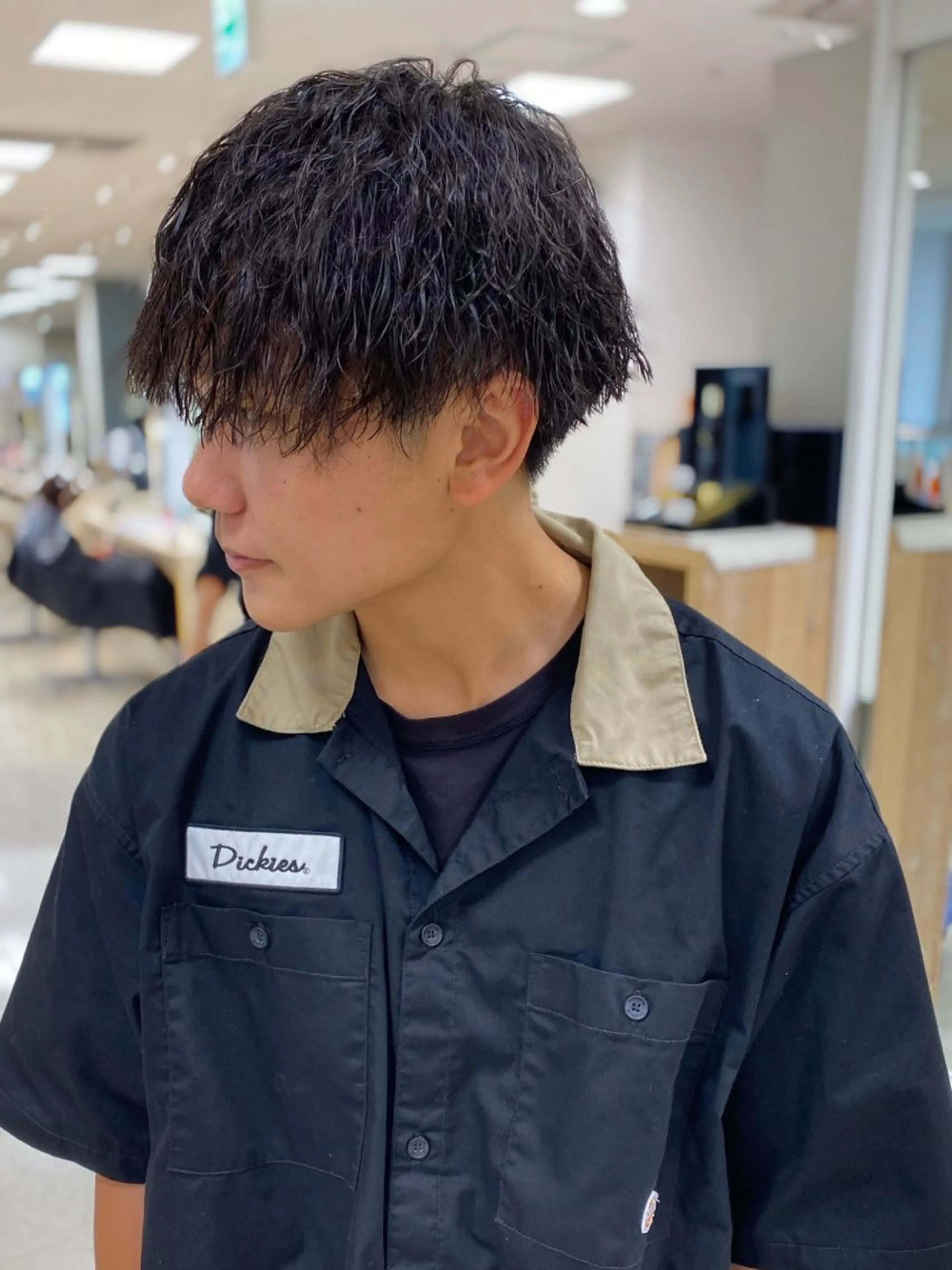 ミディアム パーマ ミディアムパーマ ニュアンスパーマ お悩み解決美容師🦚 片山/銀座/有楽町のヘアスタイル