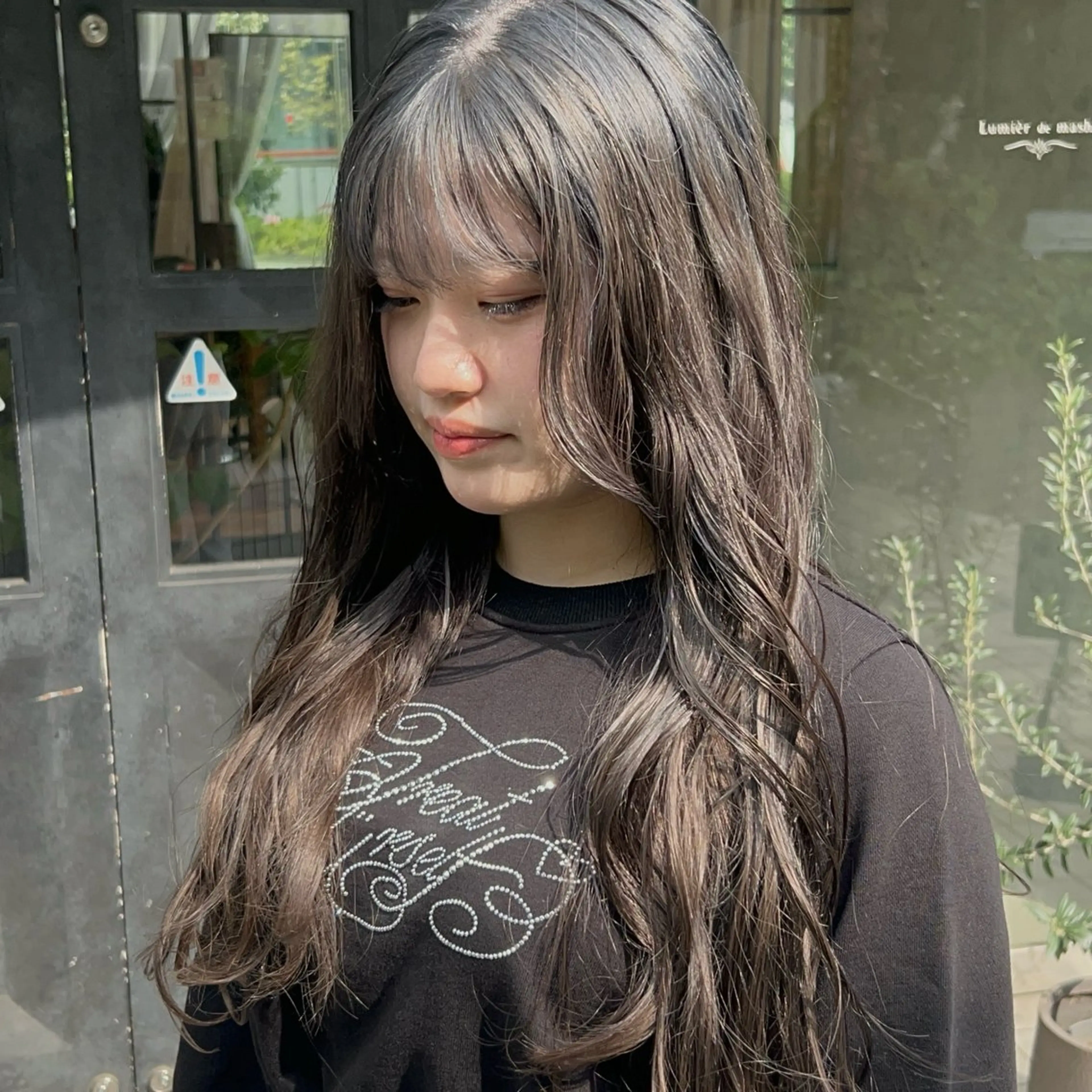 ロング カット ボブレイヤー/ ブリーチ/miyuuのヘアスタイル