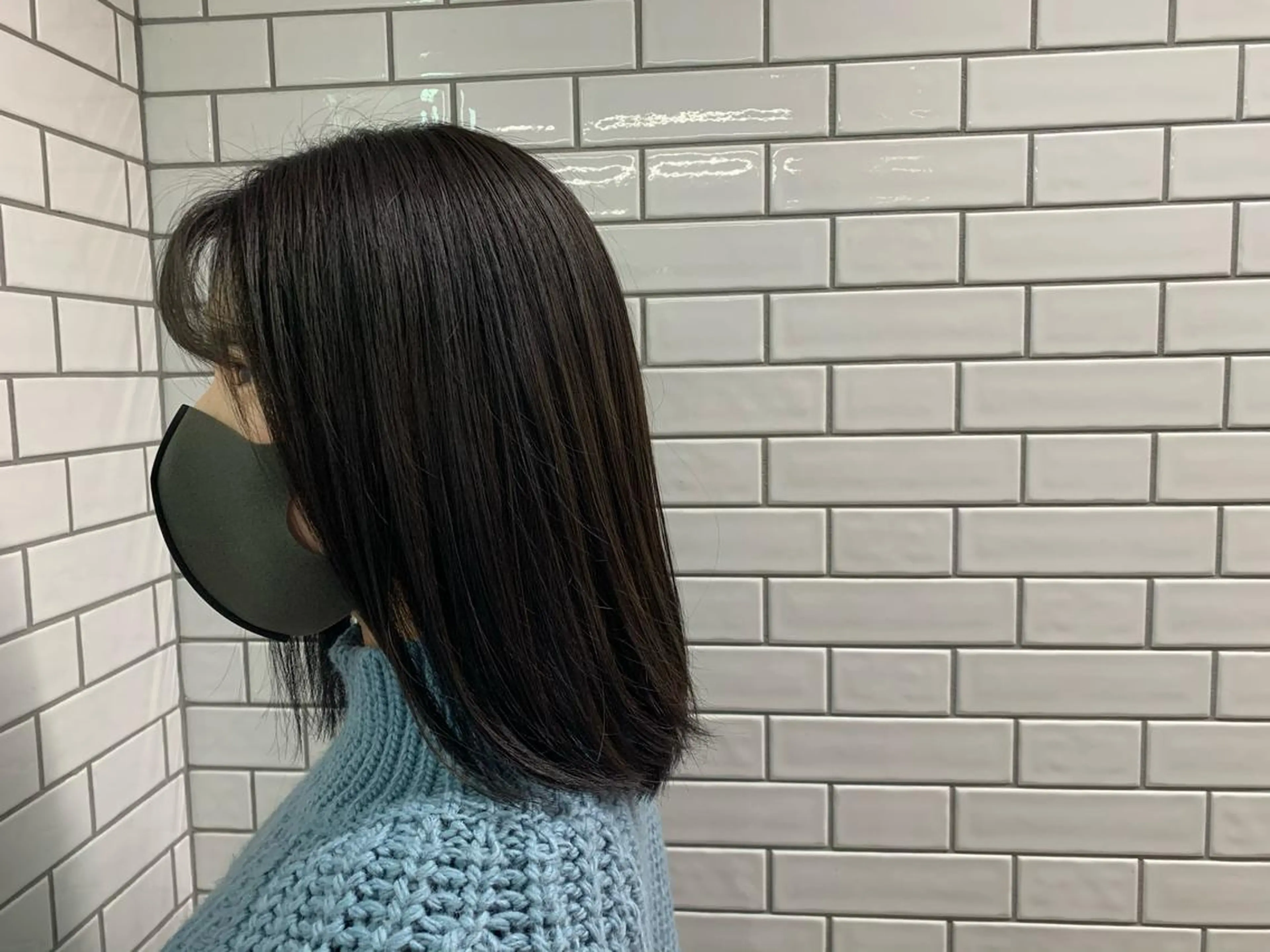 ミディアム カラー 💎艶髪💎縮毛矯正 /髪質改善/ひかるのヘアスタイル