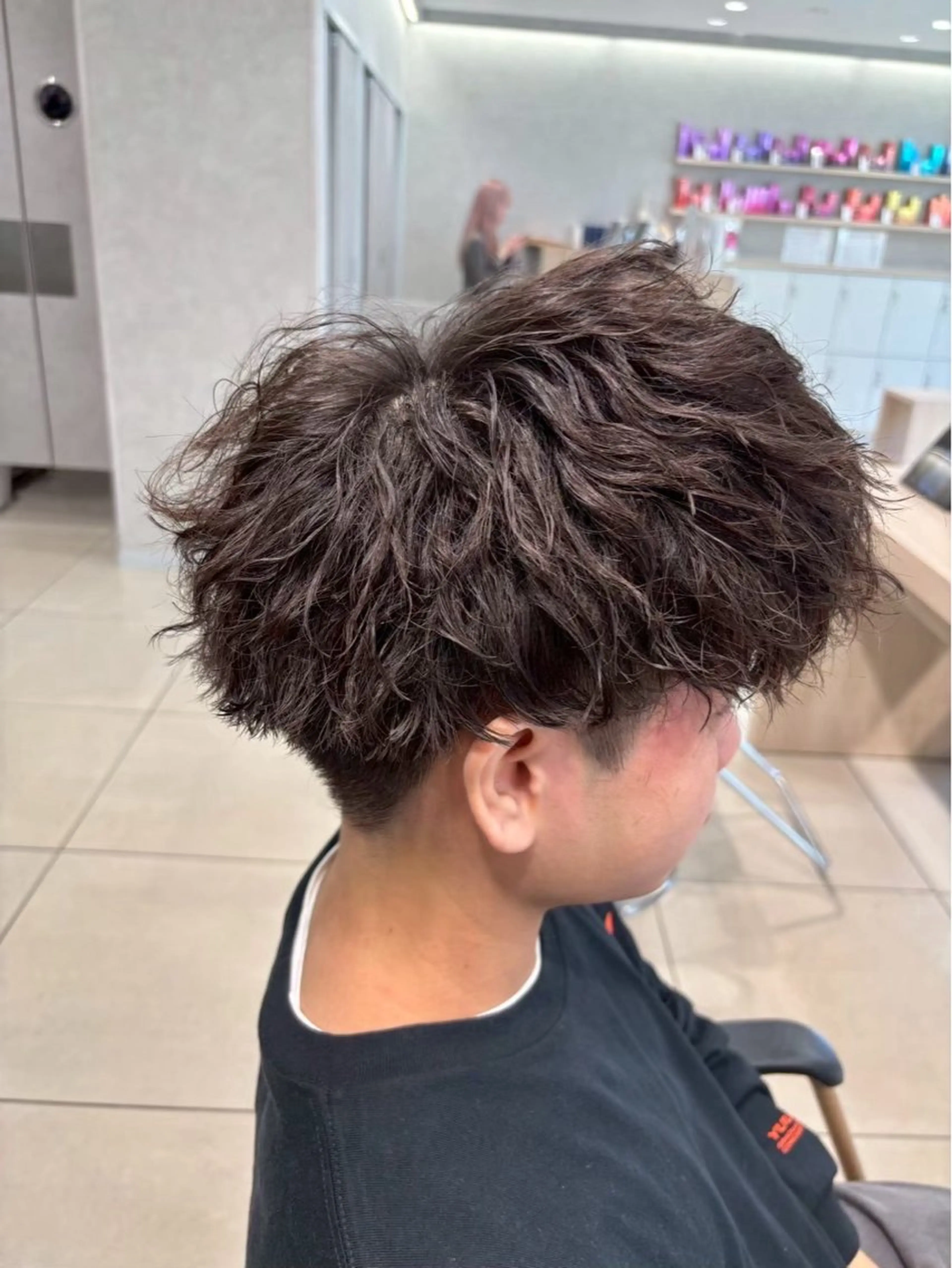 【雰囲気変えたい男子必見！！👀】カット＆パーマの写真