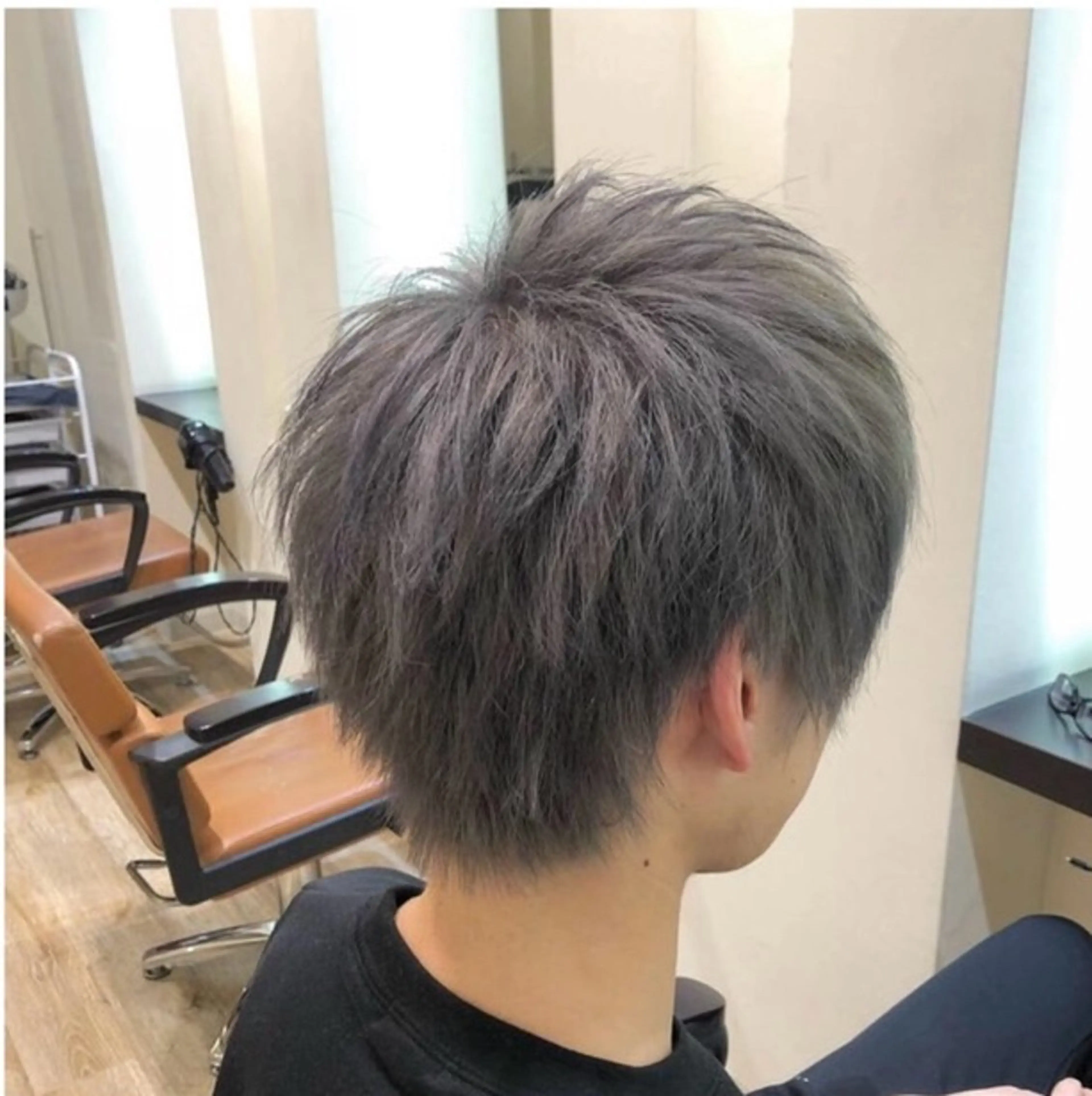 ショート カラー メンズ ヘアカラー トリートメント 👑錦糸町/毛流れ パーマ特化/NORIのヘアスタイル