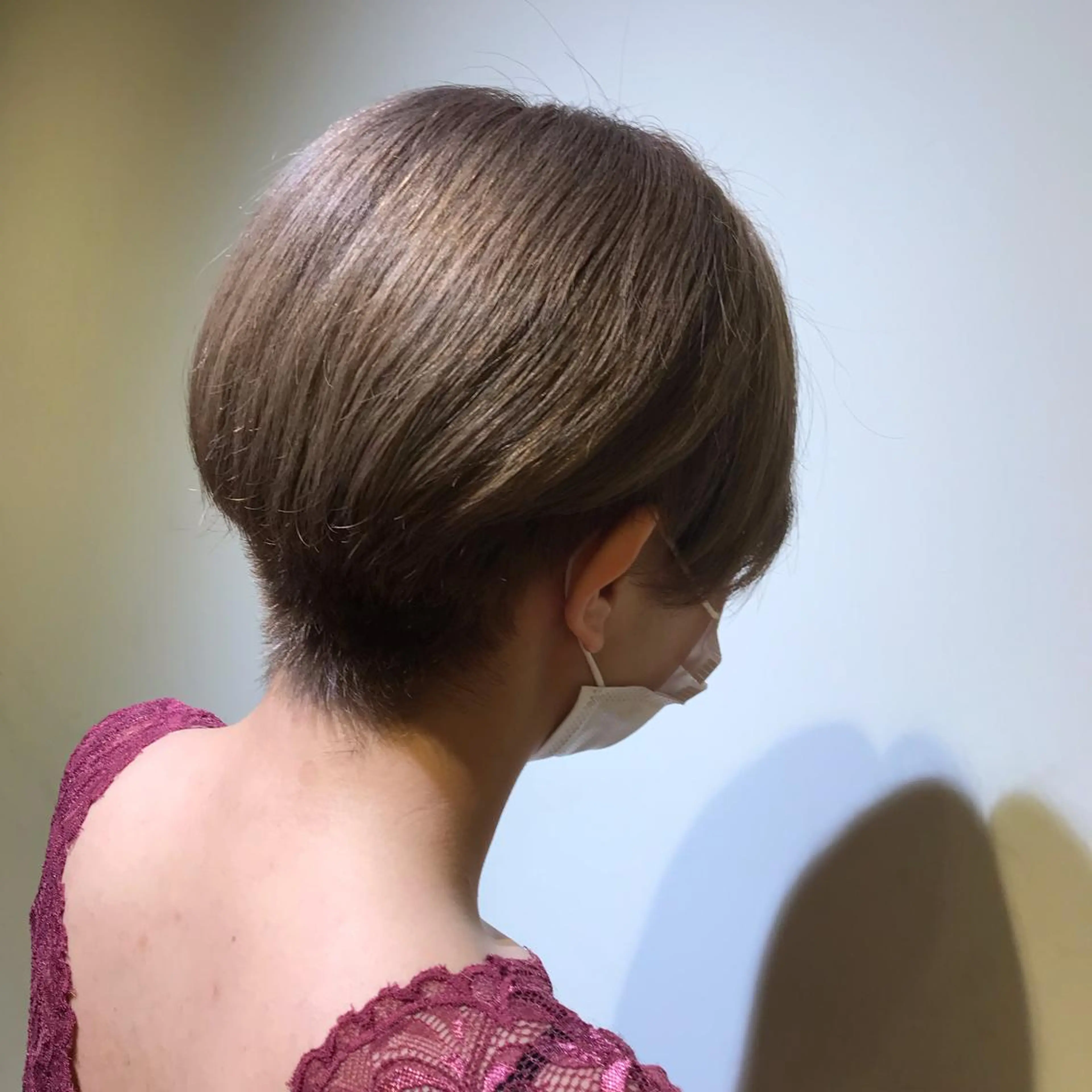 ショート 🎀𝑴𝑰𝑯𝑶 長岡/ケアカラー🎀のヘアスタイル