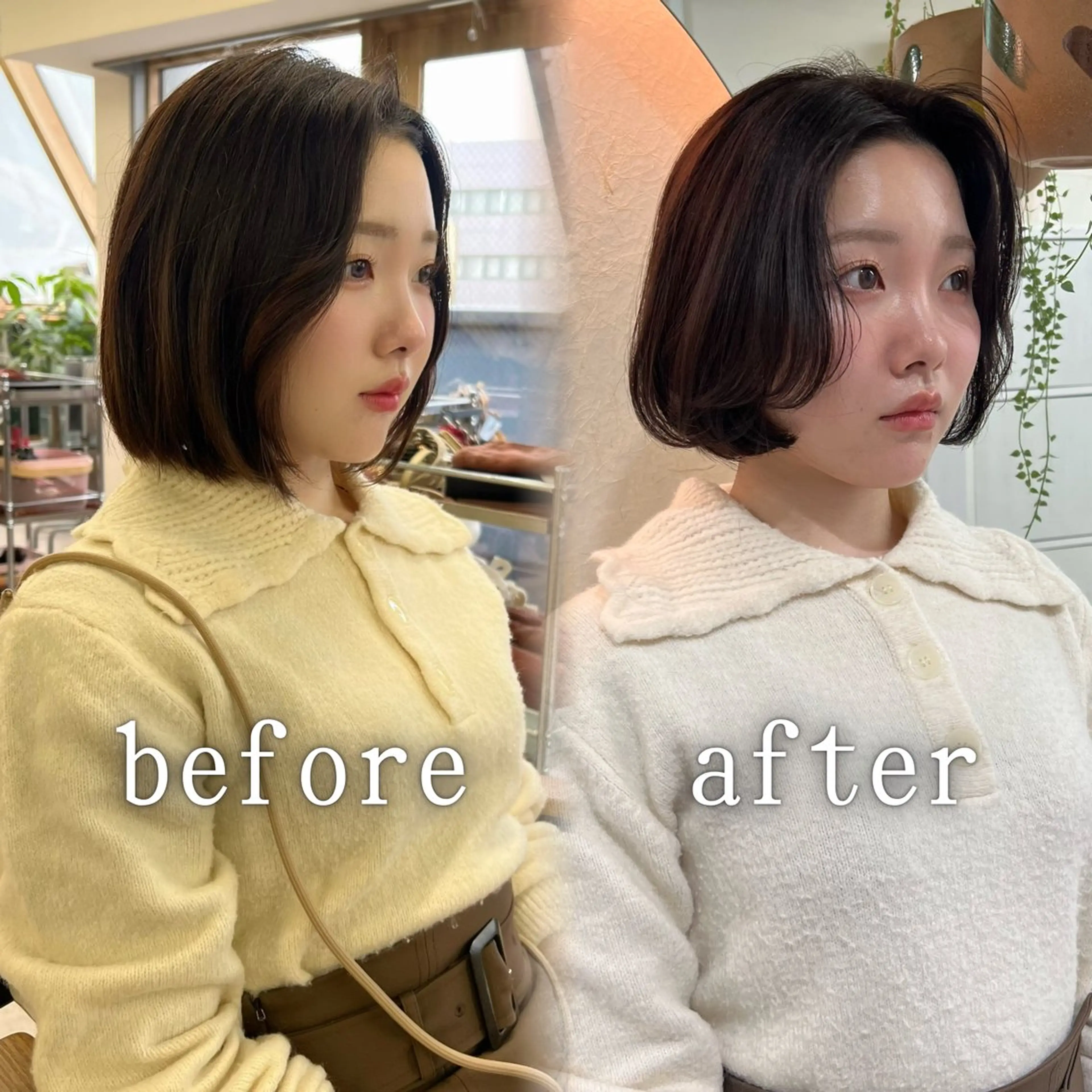 ショート HACHI美容室 韓国ヘア　AKARIのヘアスタイル