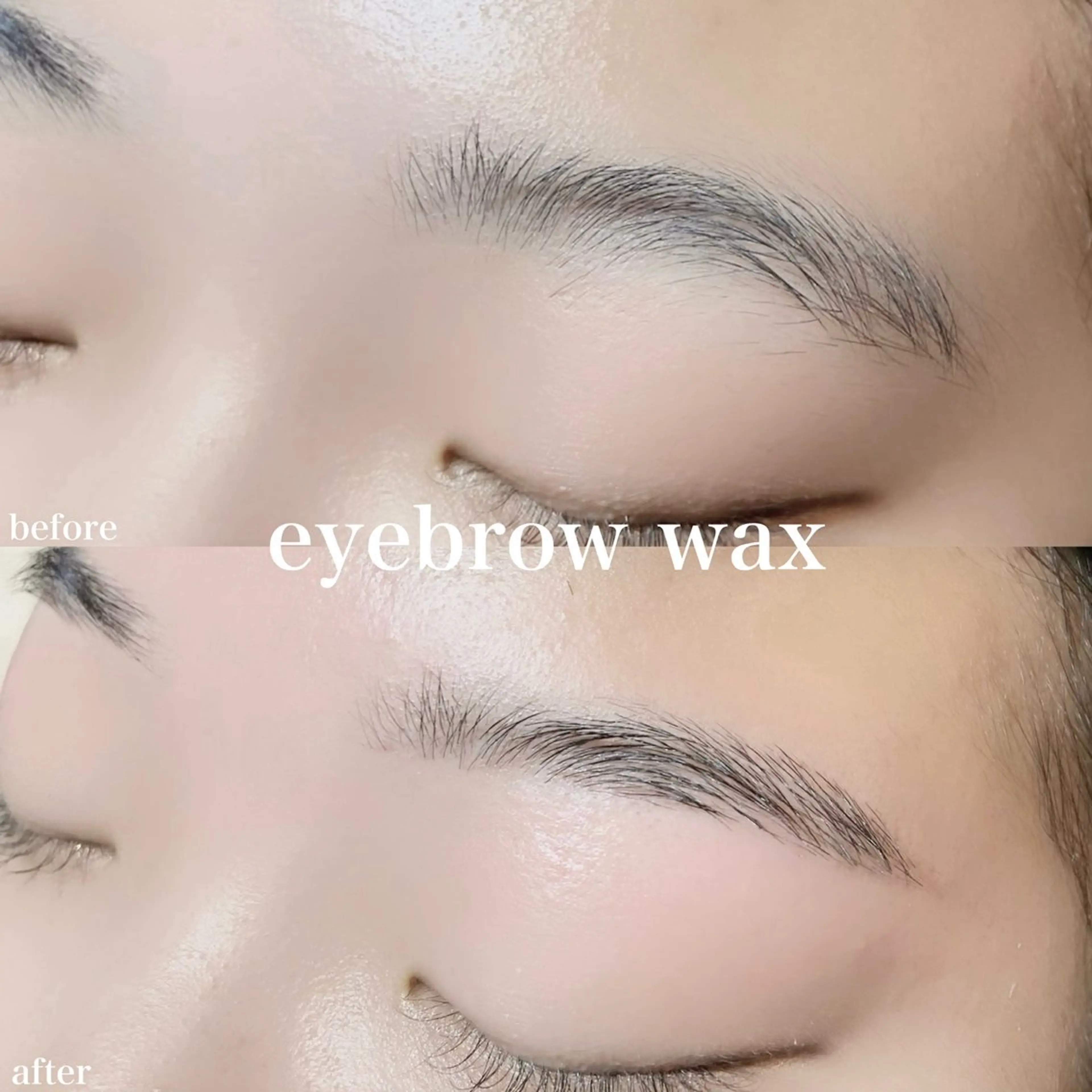 アイブロウ ワックス脱毛 Bello🫧 藤本のマツエク・マツパデザイン