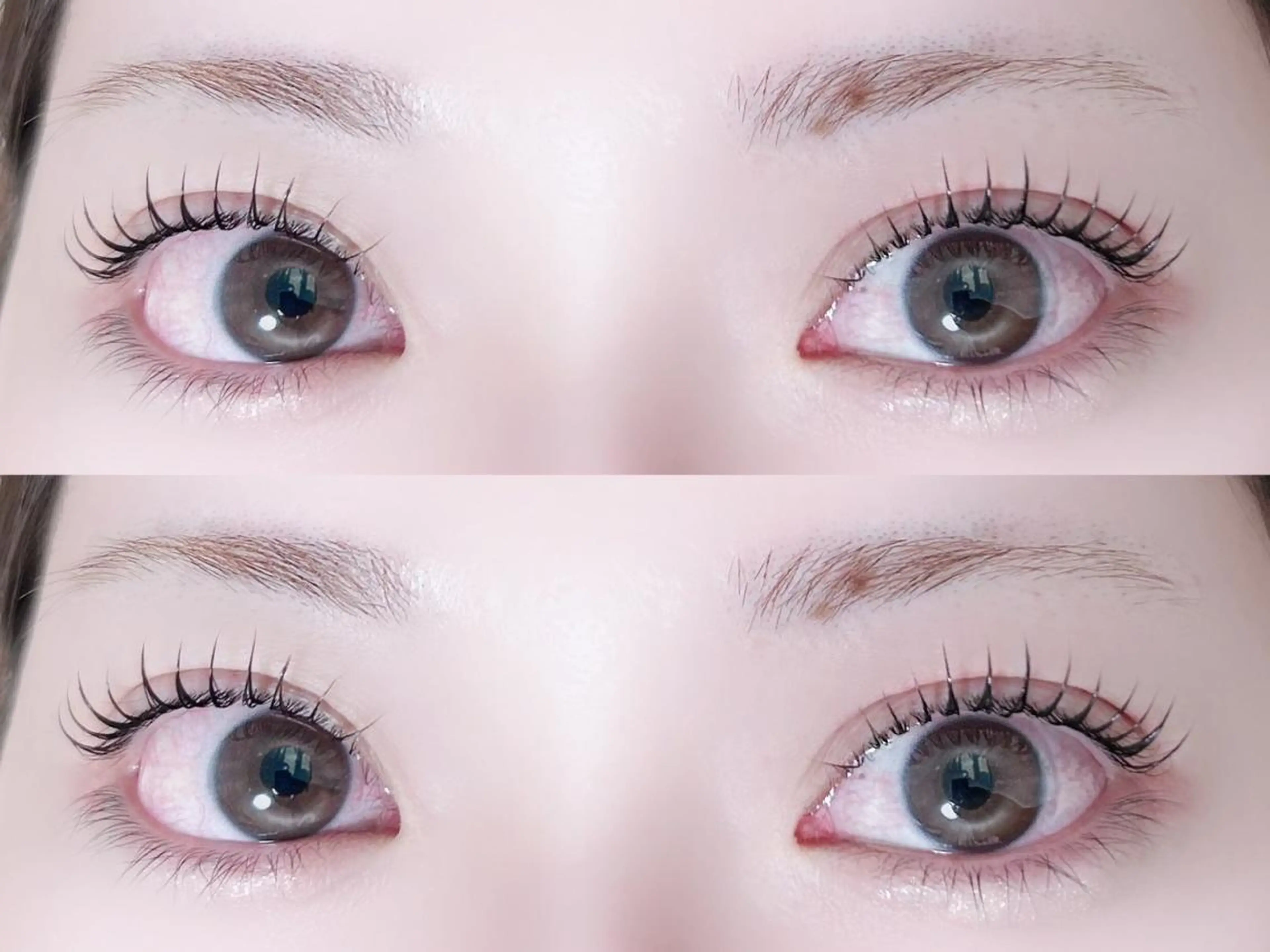 マツエク・マツパ バインドロック 束感まつ毛 フラットラッシュ 韓国風マツエク パリジェンヌラッシュリフト マツパ mizuki/束感 まつエク/似合わせ眉のマツエク・マツパデザイン