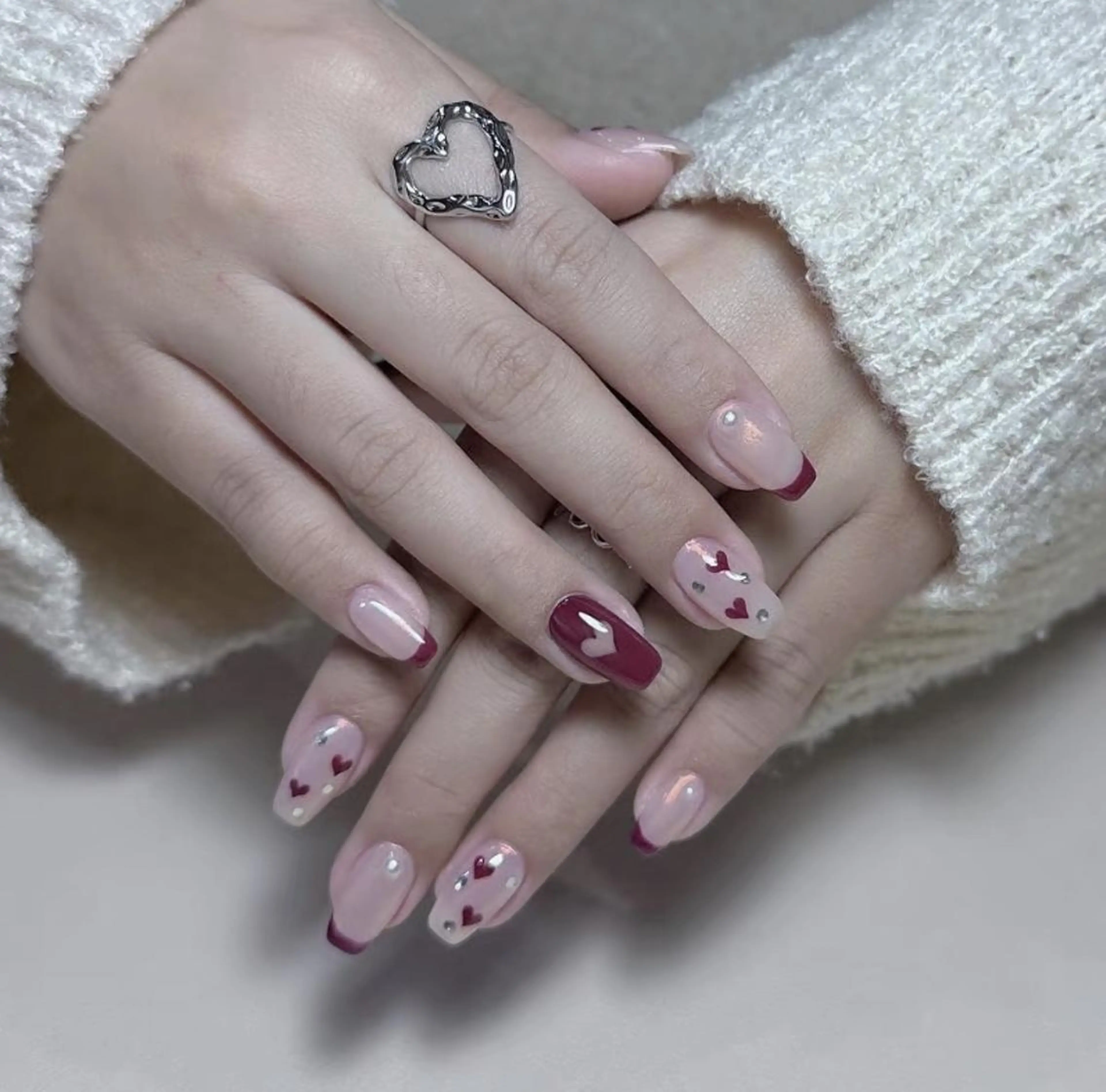 ネイル ハンドネイル ハンドケア 🍑 momo_nailのネイルデザイン