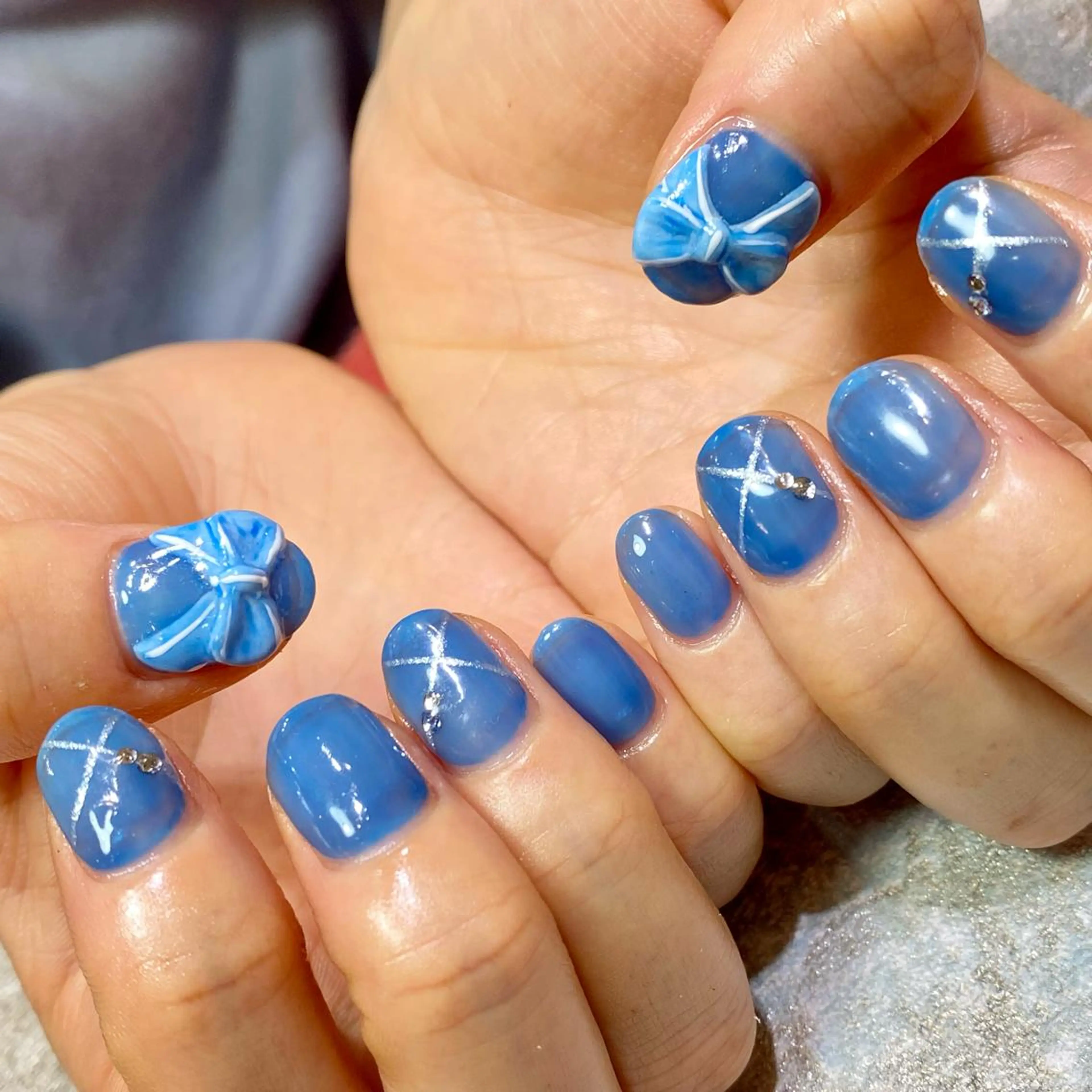 ネイル ハンドネイル 阿部 悠のネイルデザイン