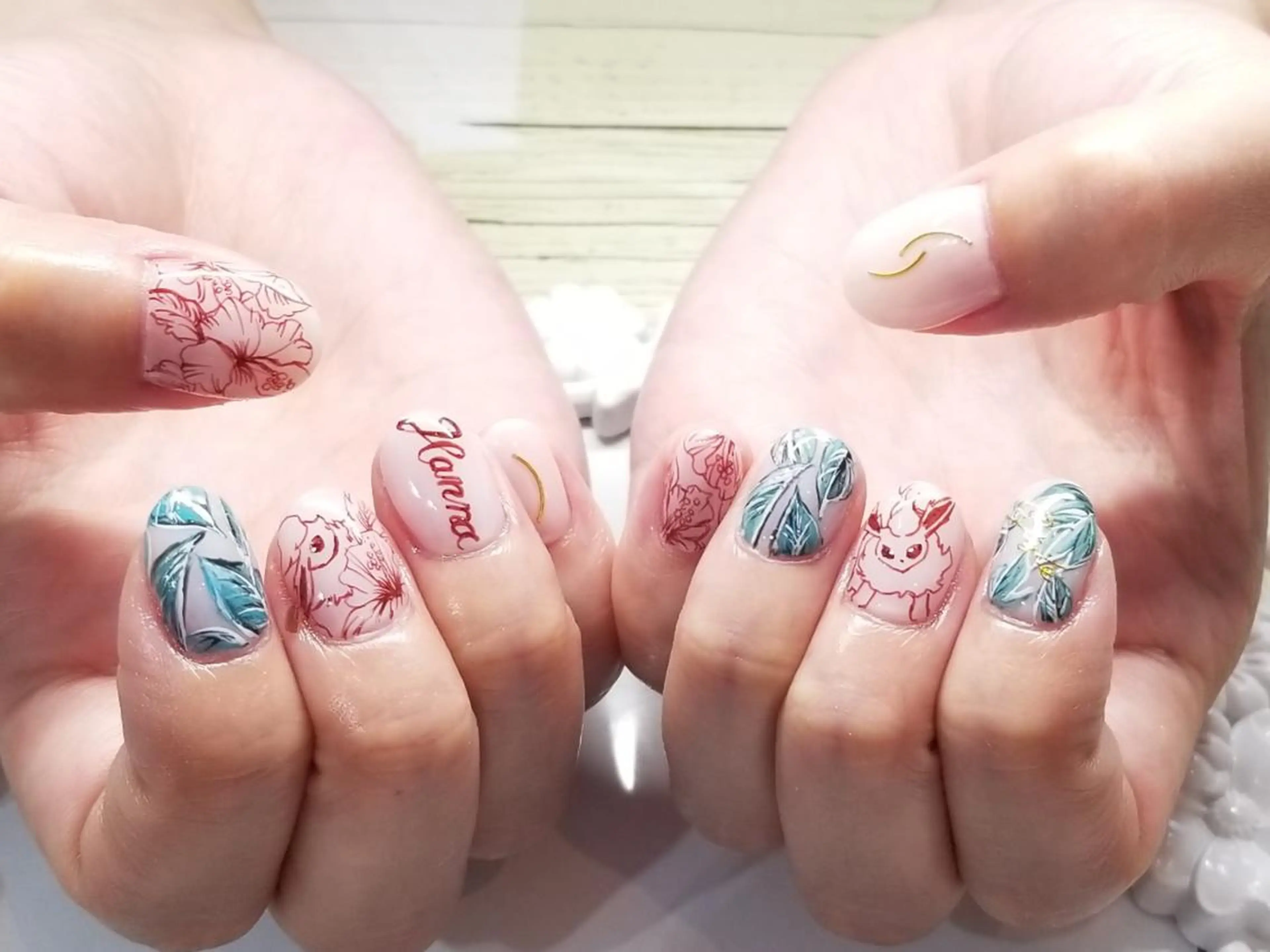 ネイル おで@ oderi_nailのネイルデザイン