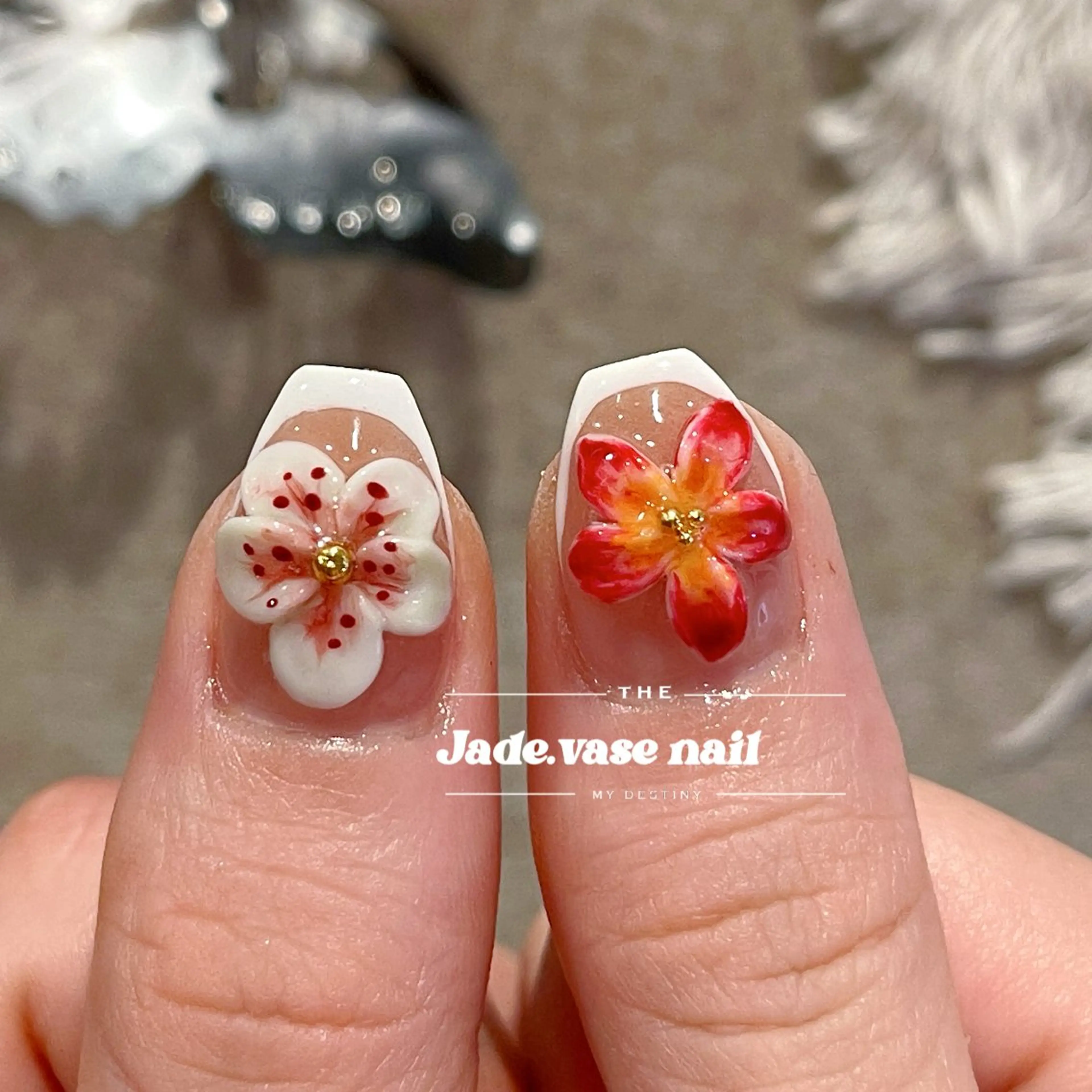 ネイル ハンドネイル ✰Jade.vase 银座のネイルデザイン