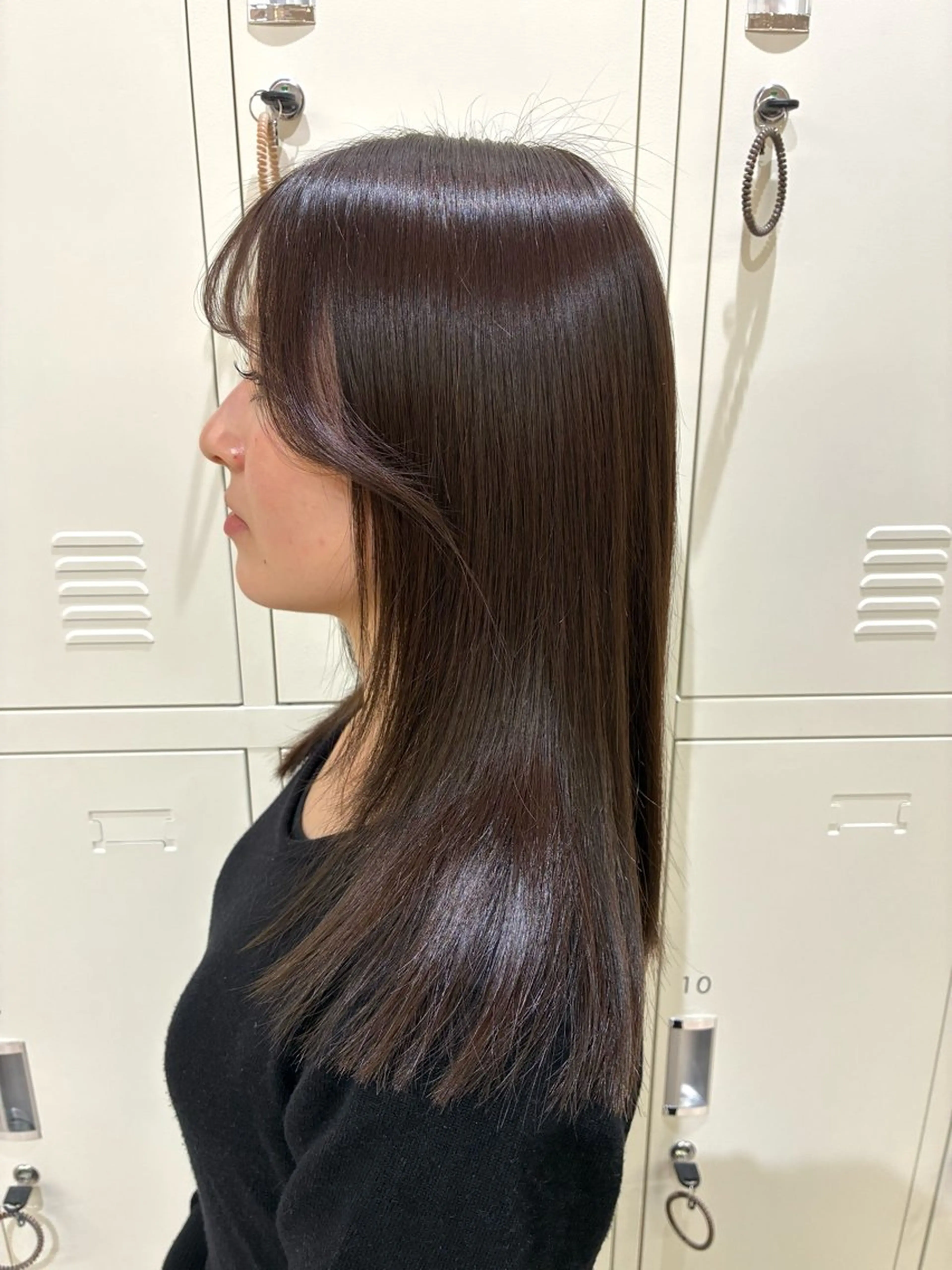 ロング 縮毛矯正/アレンジ FACE。ゆのんのヘアスタイル