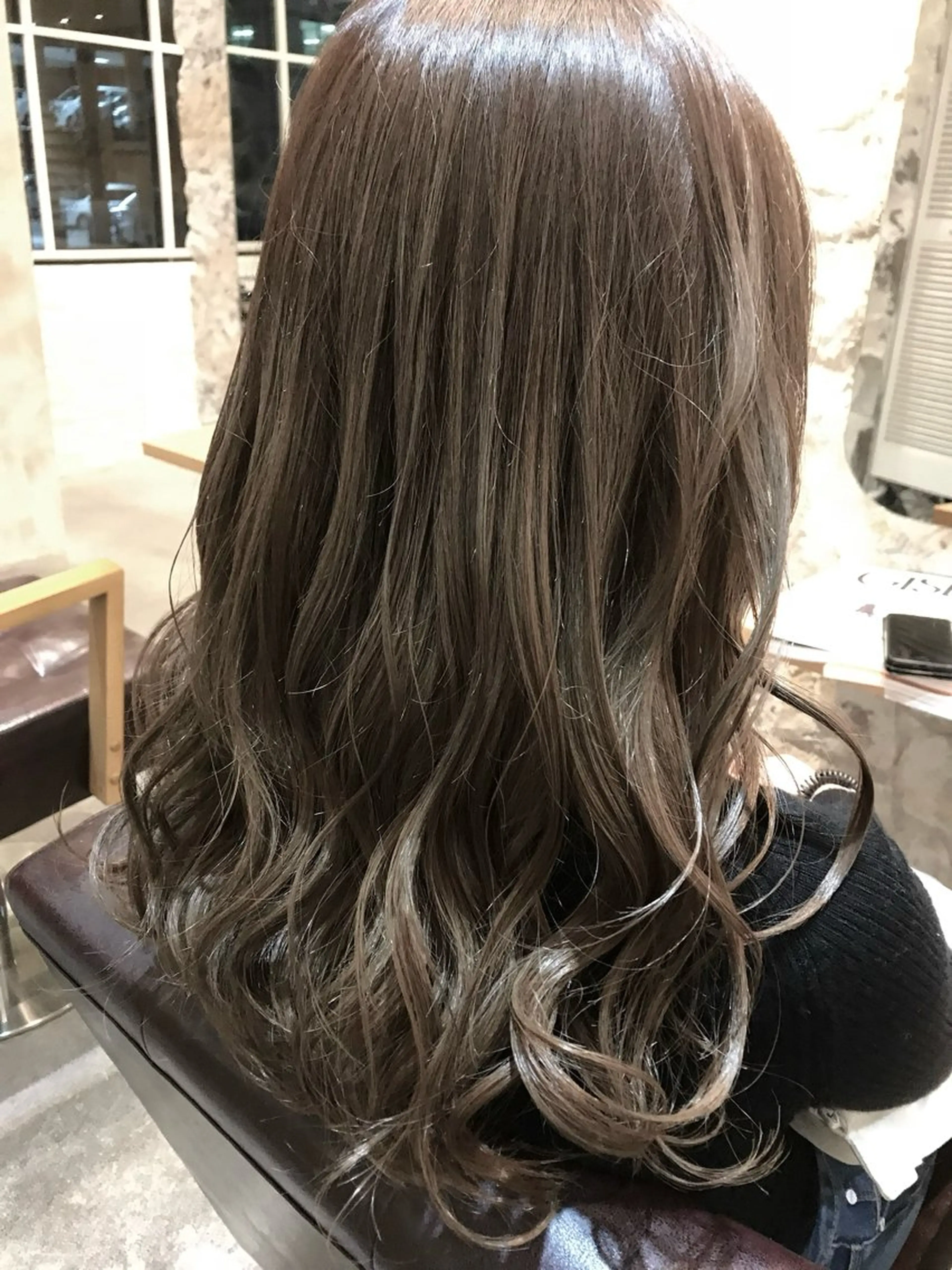 ロング カラー 塚本 昂のヘアスタイル