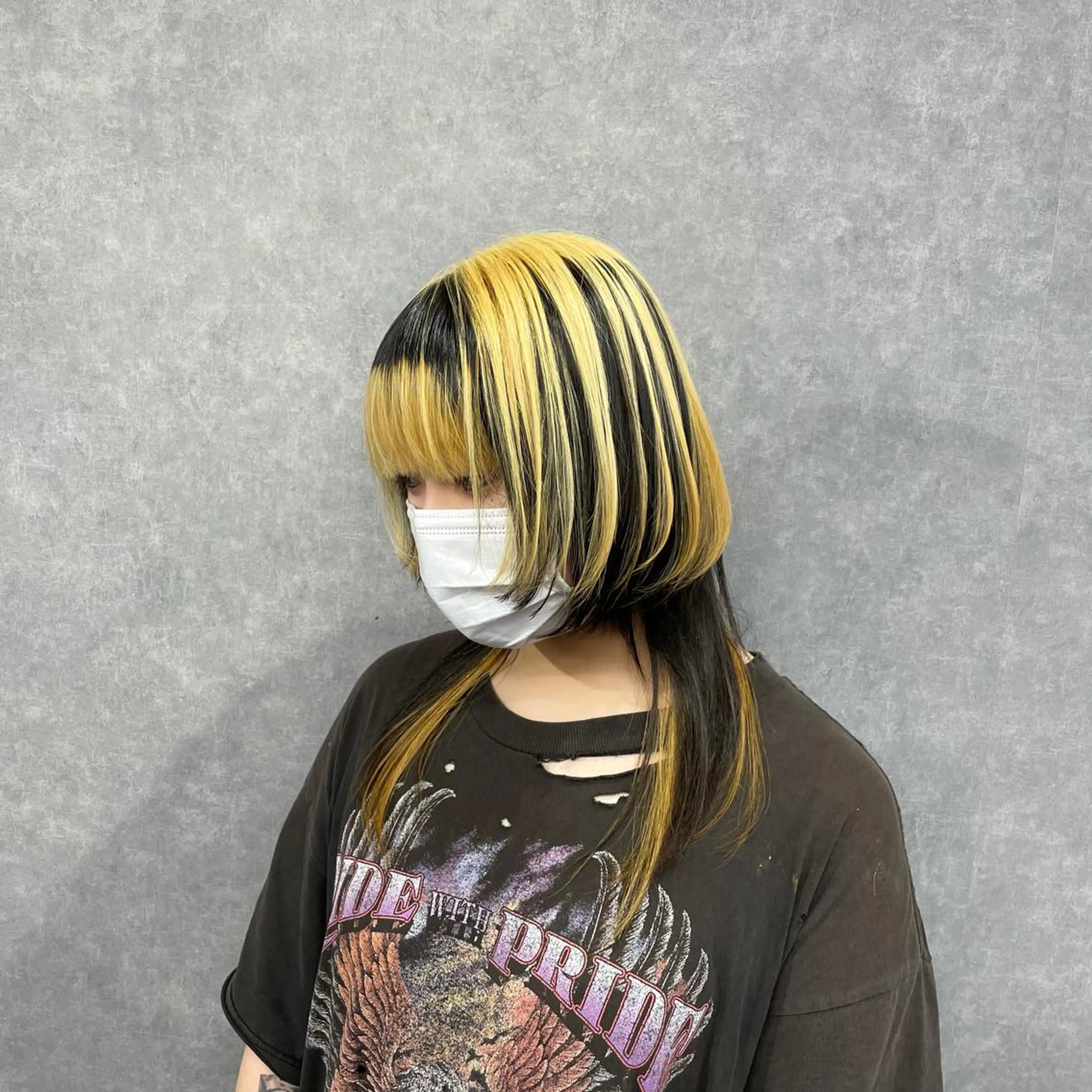 ロング カラー ヘアカラー トリートメント 🌟ハイトーン/ボブ /RYOJU🌟のヘアスタイル