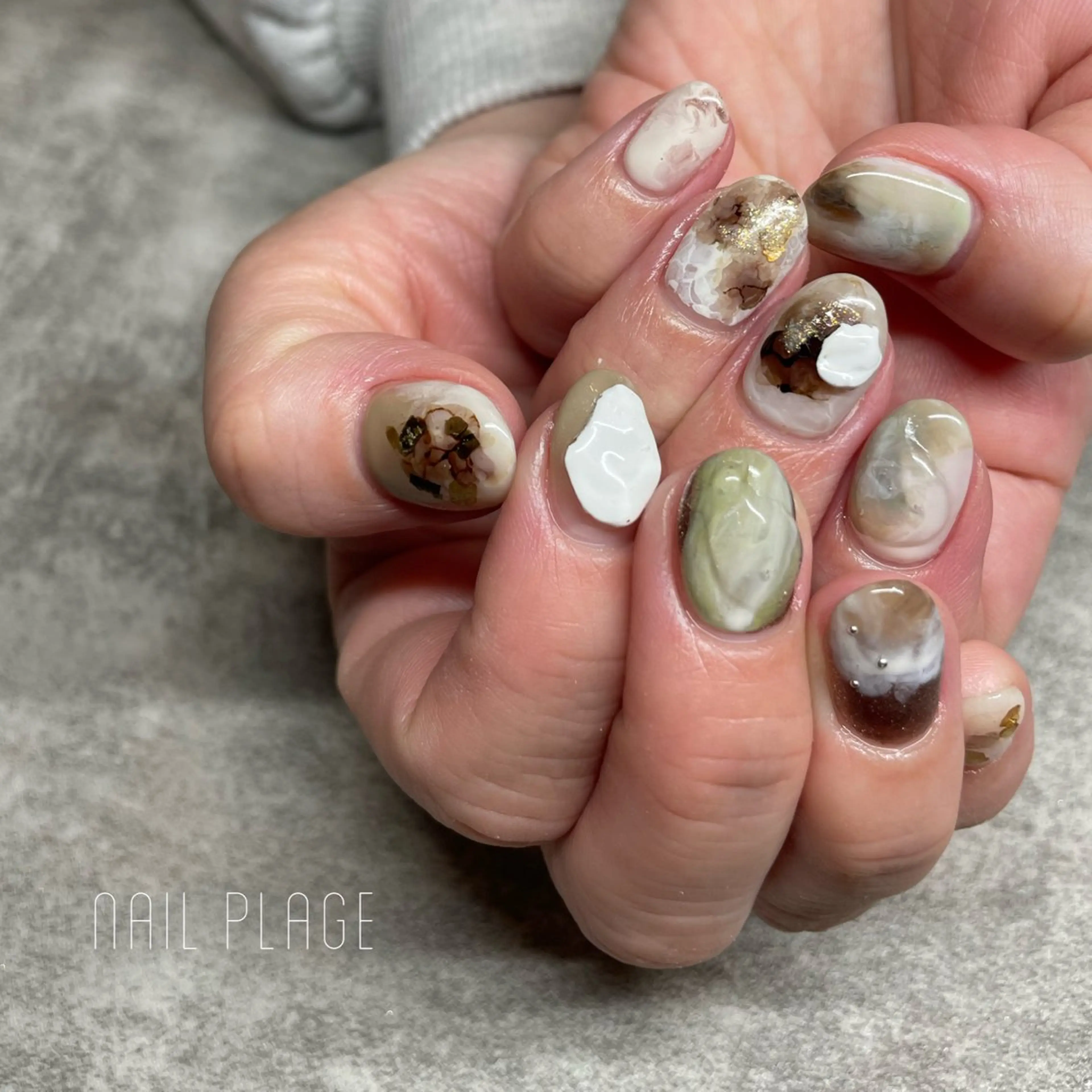 ネイル nail Plage Imai kanaのネイルデザイン