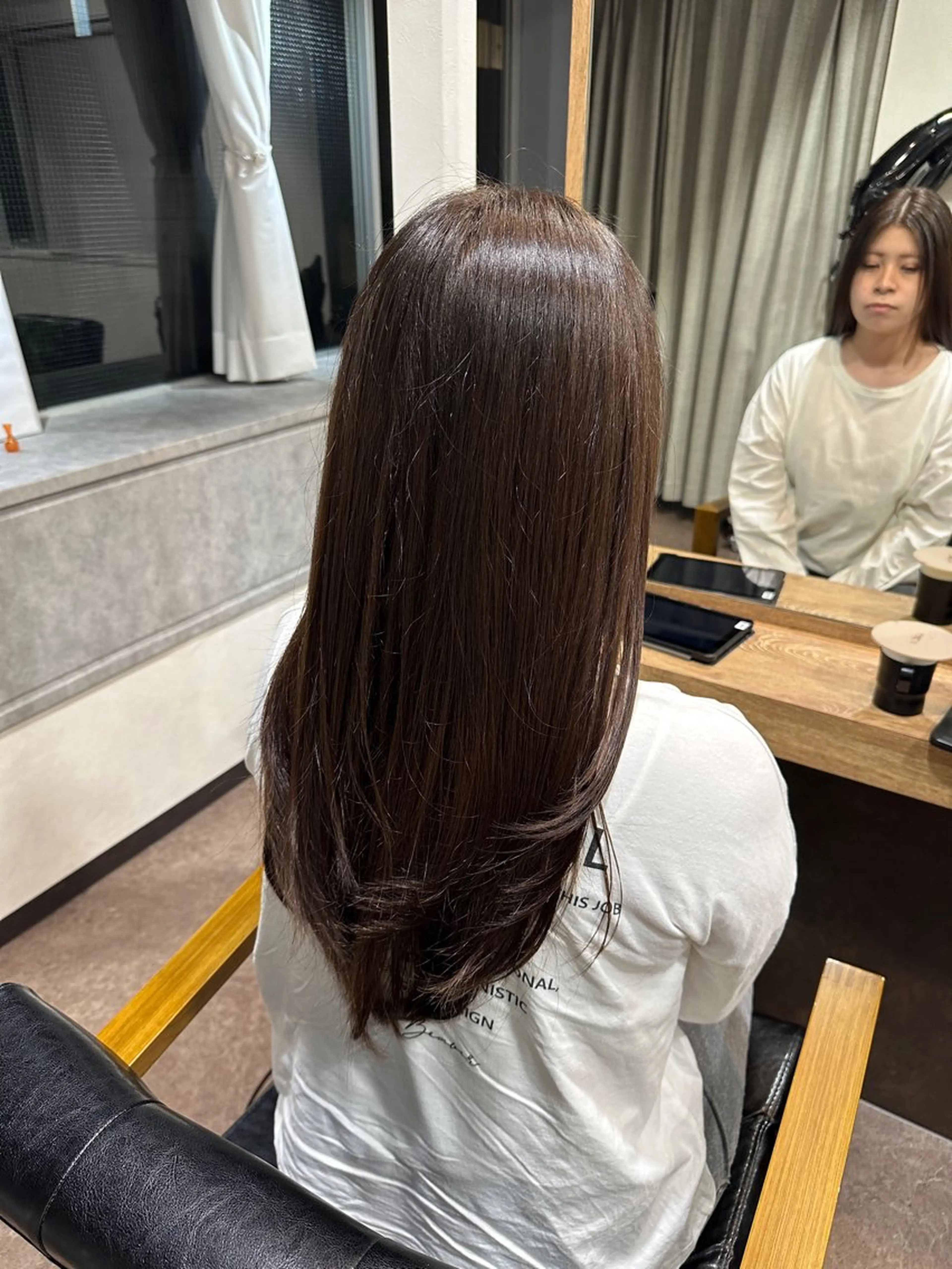 ロング パーマ 亀井 結夏🐾 池袋のヘアスタイル