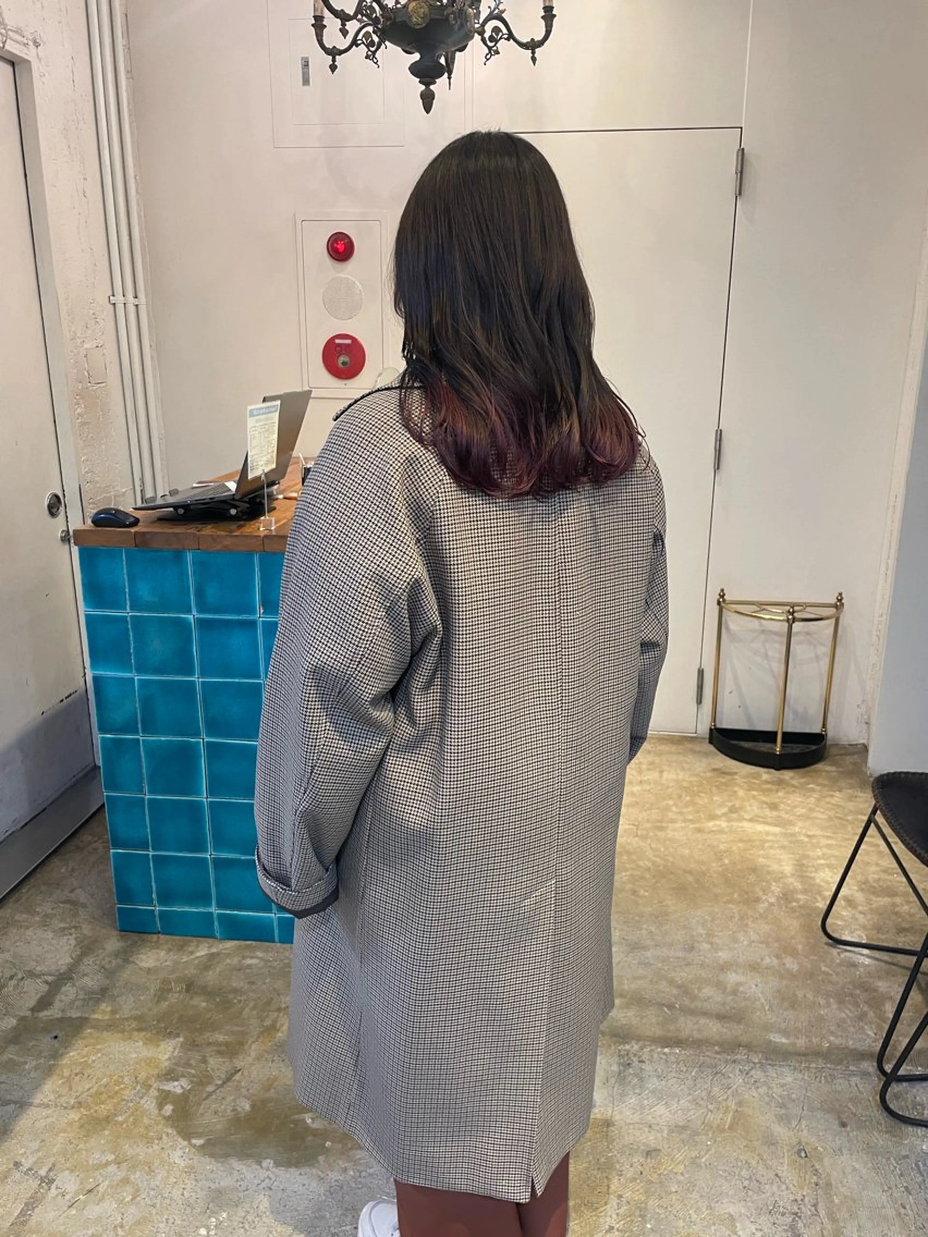 ミディアム カラー グラデーションカラー ラベンダーカラー ラベンダーピンク ピンクカラー カット ヘアカラー トリートメント MIOベージュカラー 柔らかいカラーのヘアスタイル