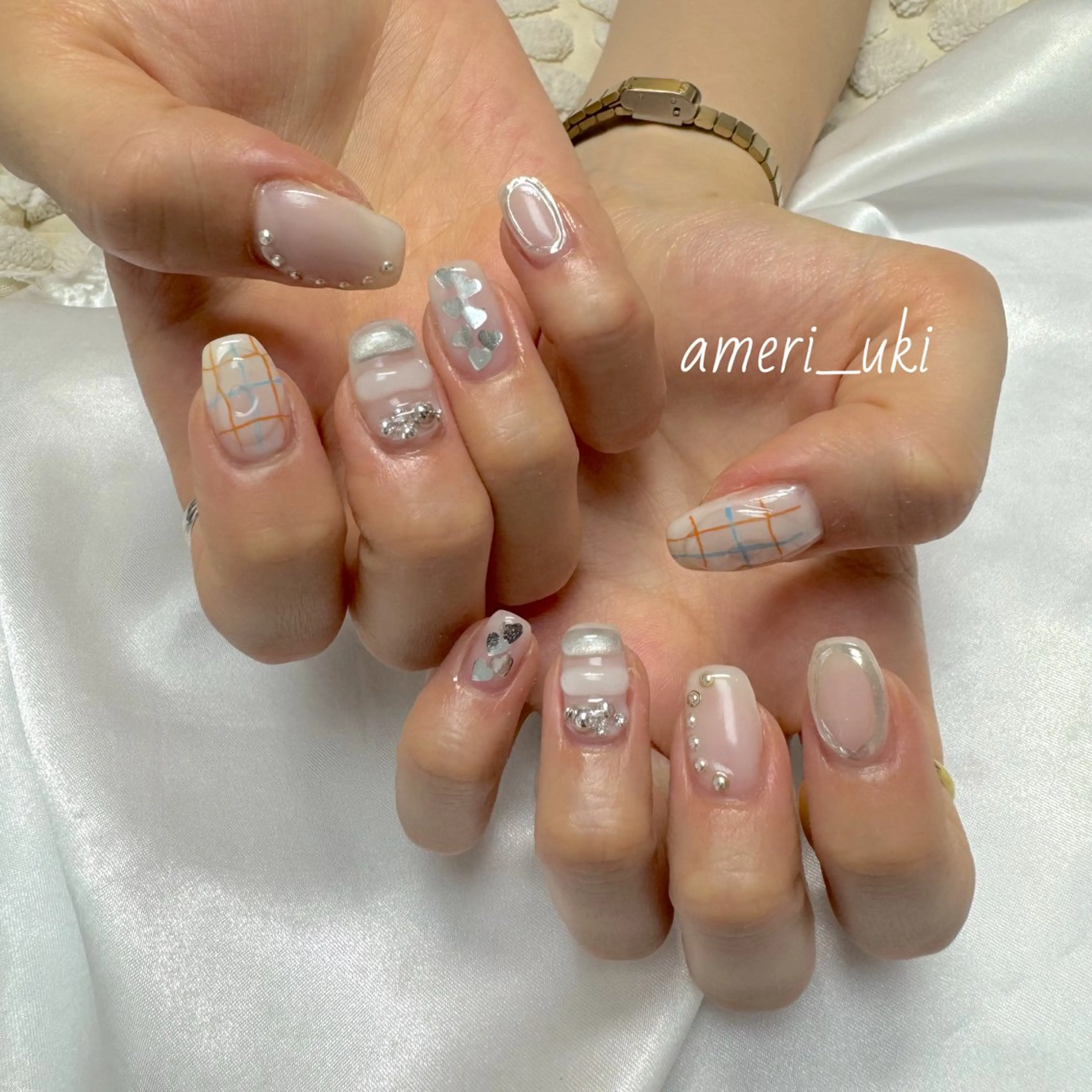 ネイル ハンドネイル Ameri nail /UKIのネイルデザイン