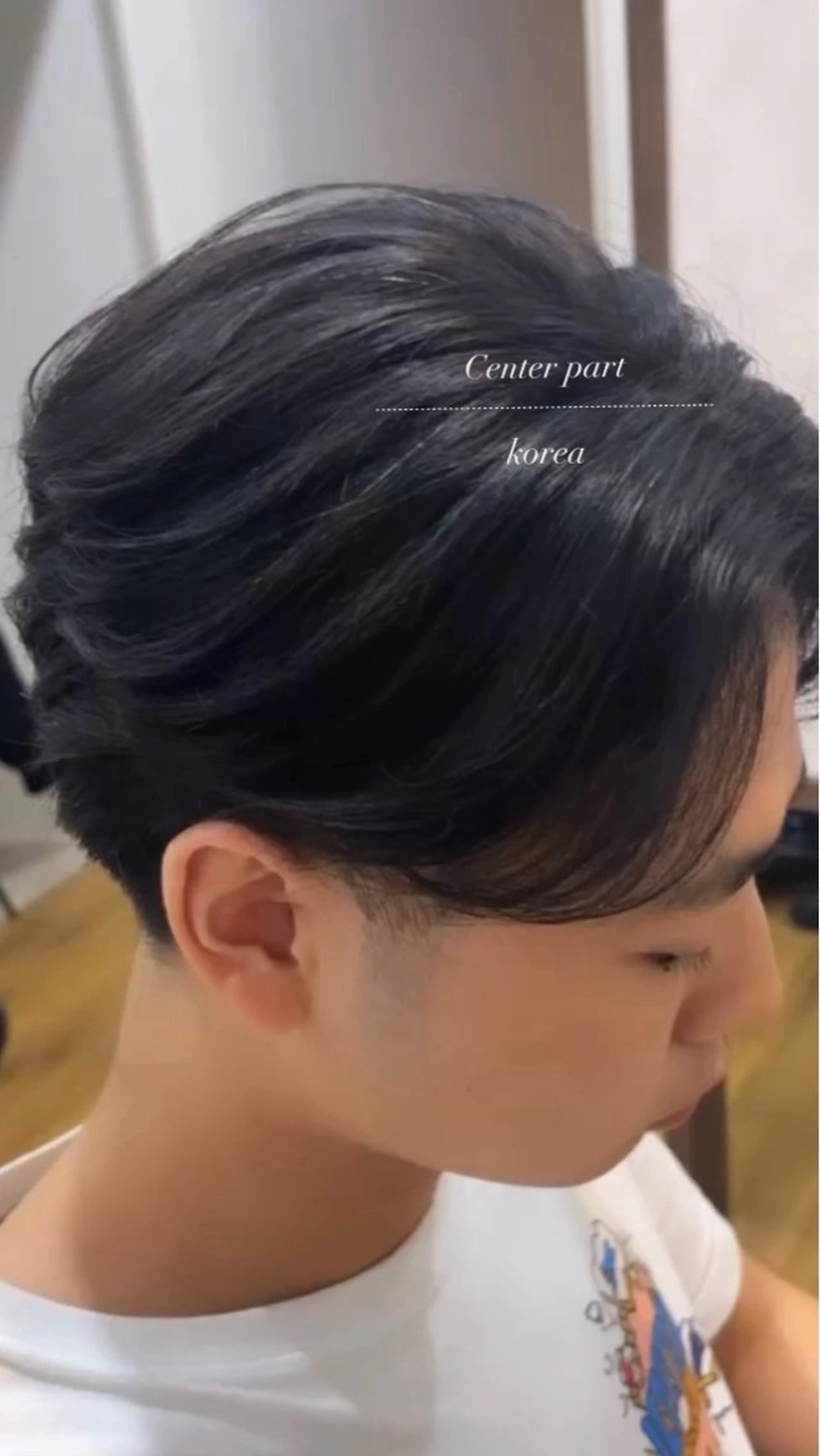 ショート ヘアアレンジ メンズ カット 縮毛矯正 トリートメント reborn店長 🤍リルのヘアスタイル