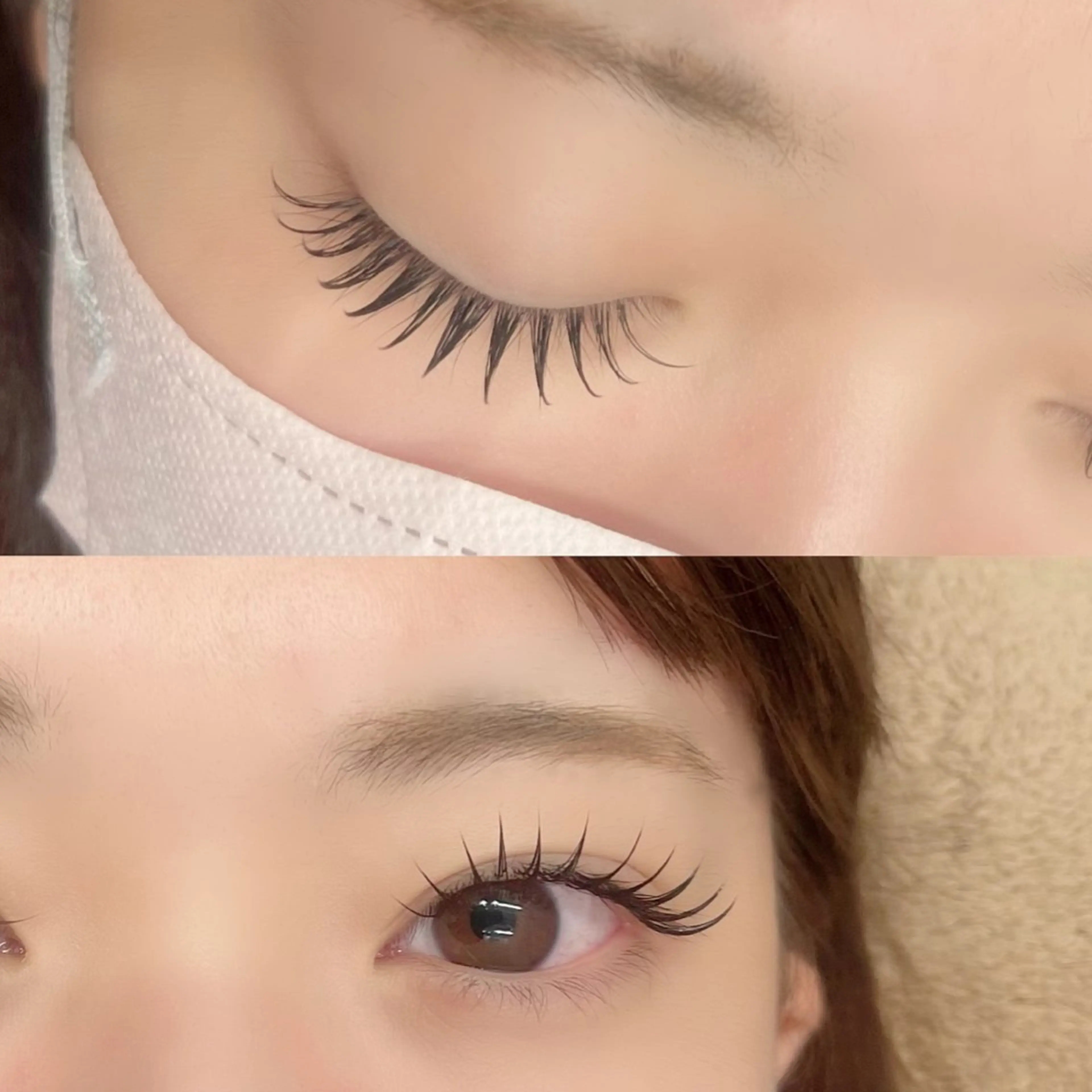 マツエク・マツパ フラットラッシュ マツエク Lupines 🌼Ruri🌼のマツエク・マツパデザイン