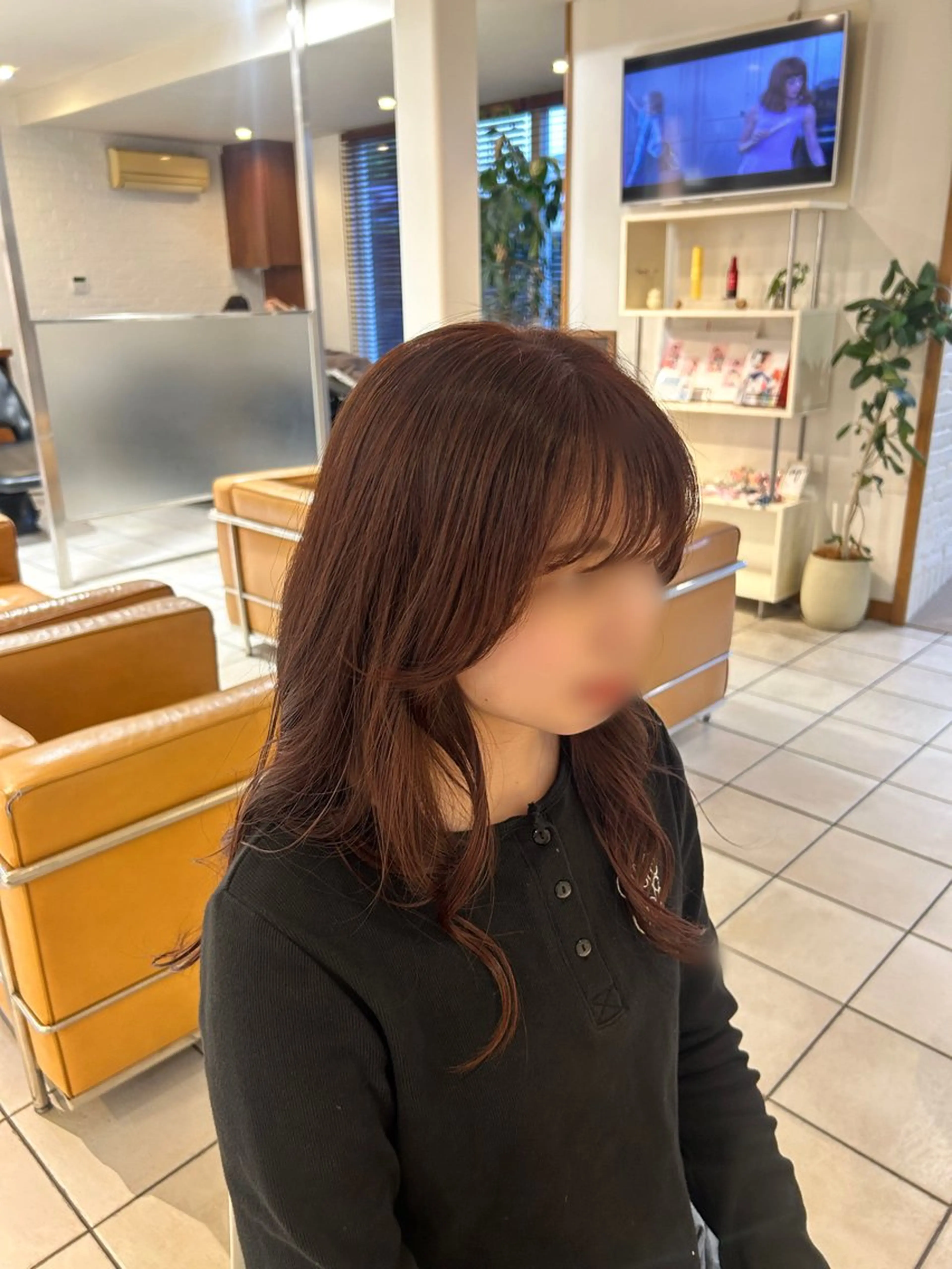 カラー ブラウンカラー ピンクカラー カット ヘアカラー nagisa 🌿のヘアスタイル