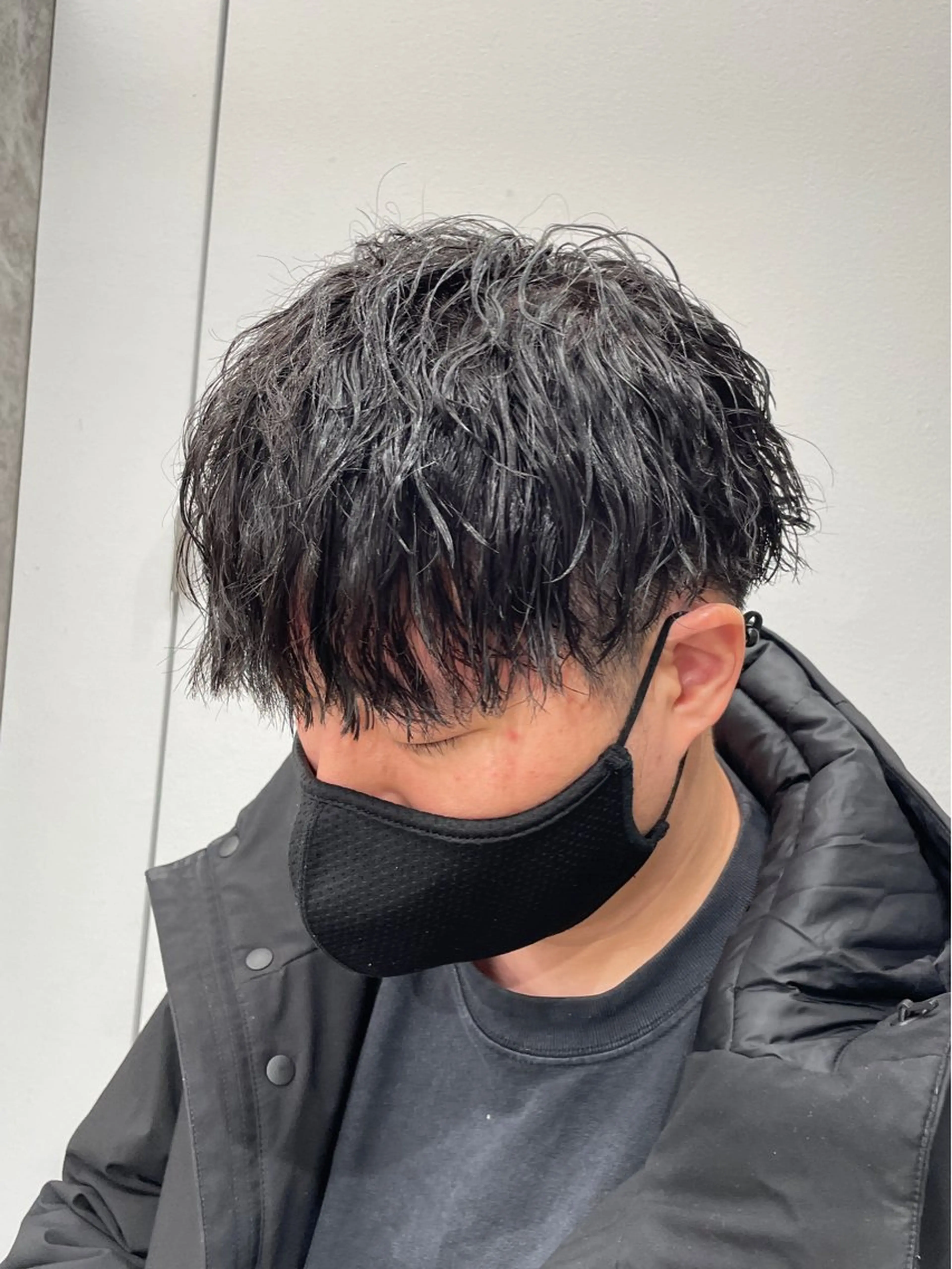 パーマ メンズ メンズスタイリスト✨ 助川龍哉のヘアスタイル